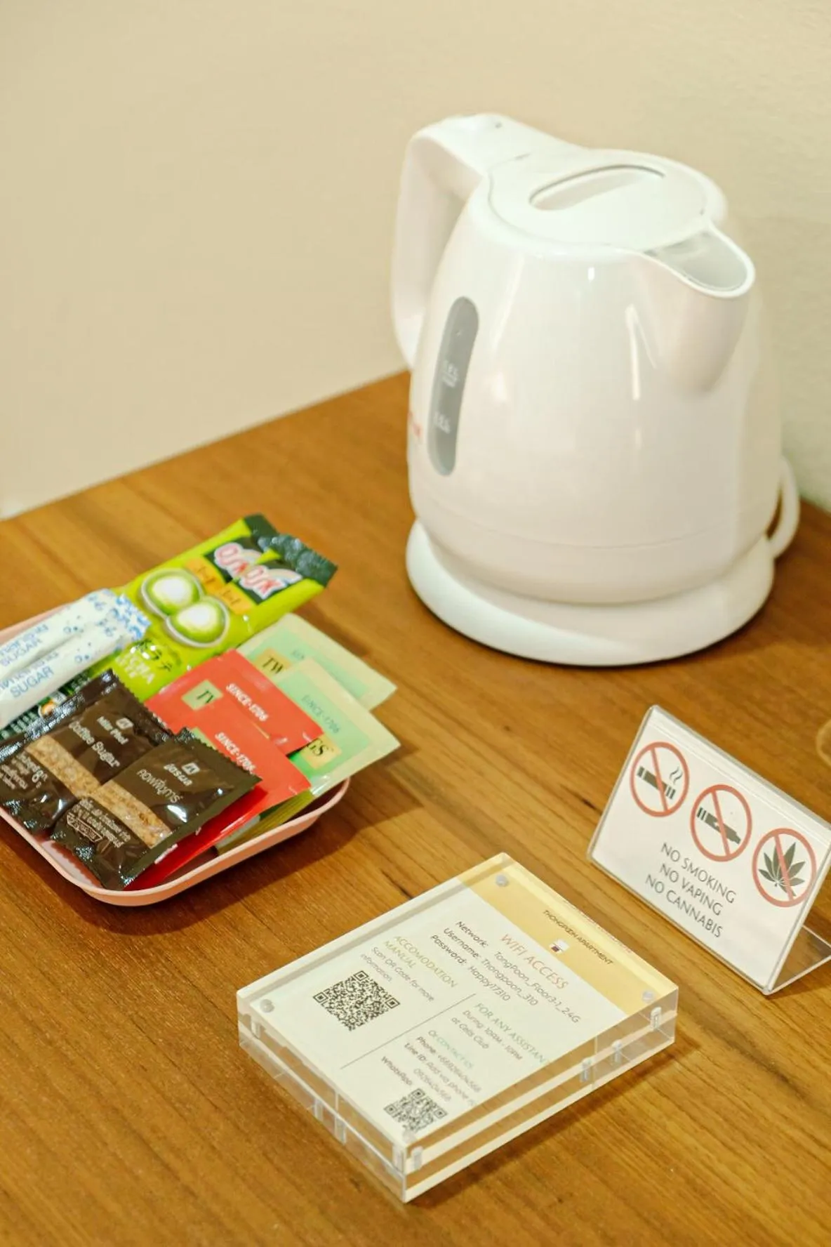 Coffee/tea facilities in Thong Poon Apartment Chiang Mai