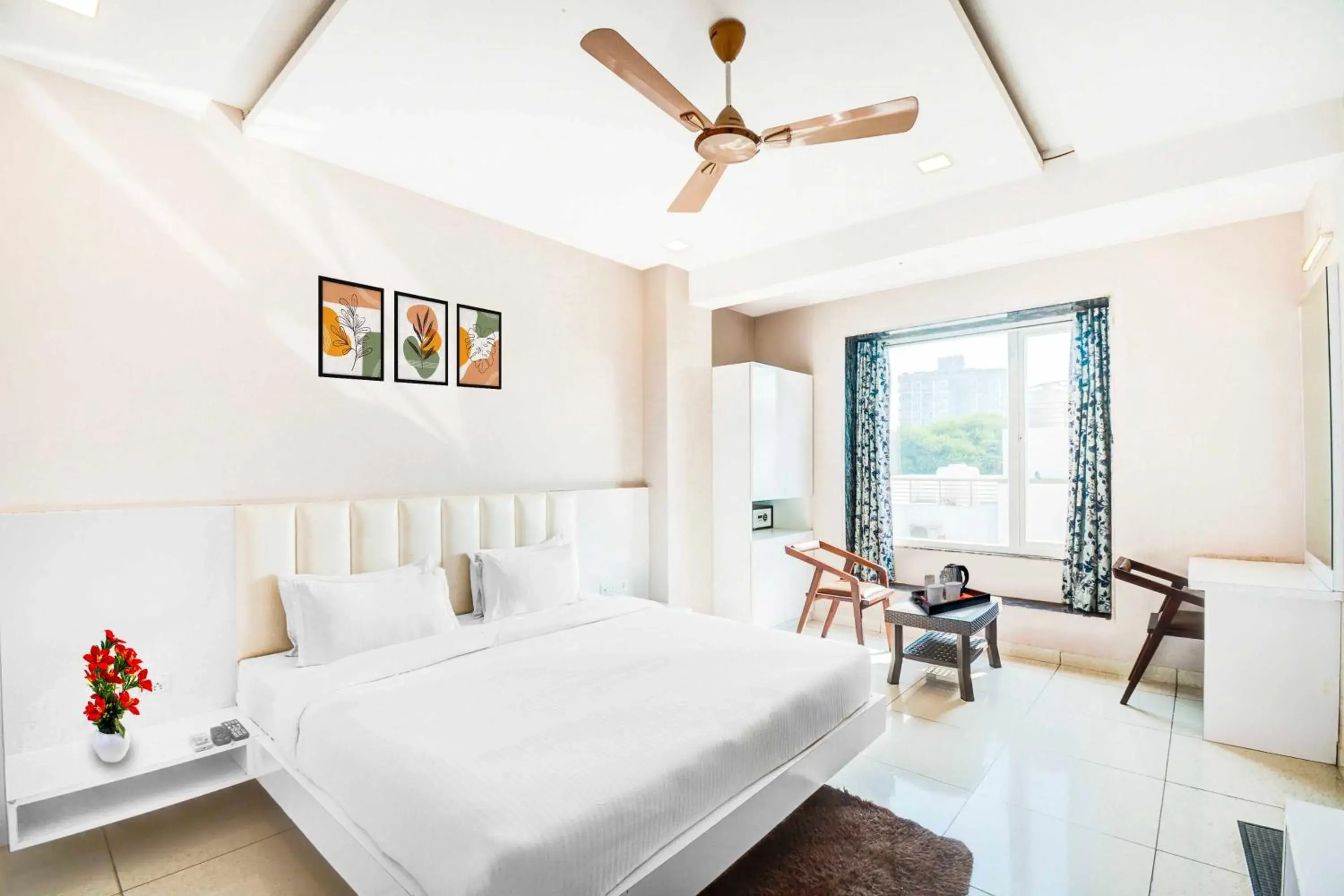 Classic Triple Room - single occupancy in Collection O Sagar Lake Udaipur Classic Triple Room - single occupancy in Collection O Sagar Lake Udaipur
