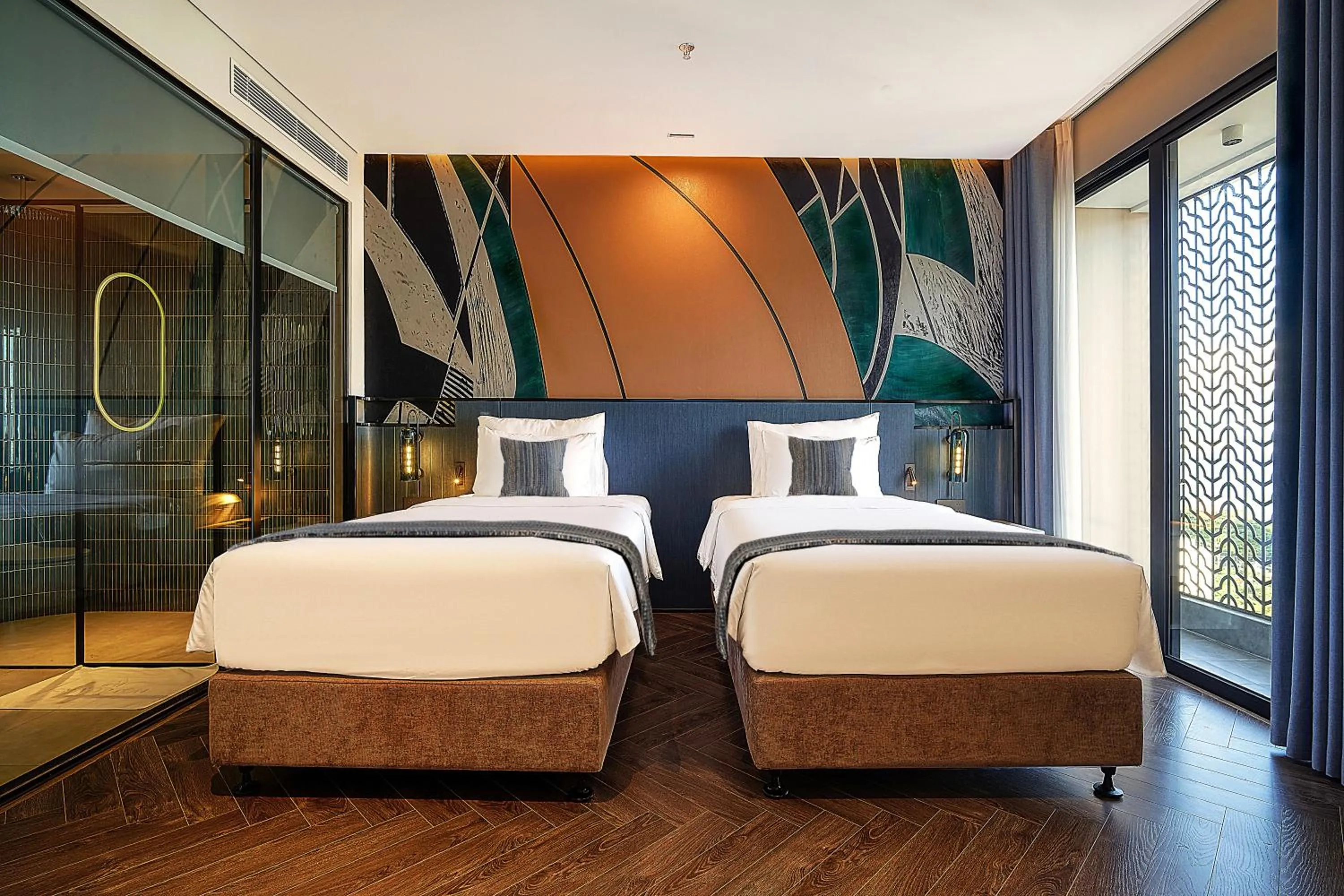 Bed in Champton Nha Trang Hotel