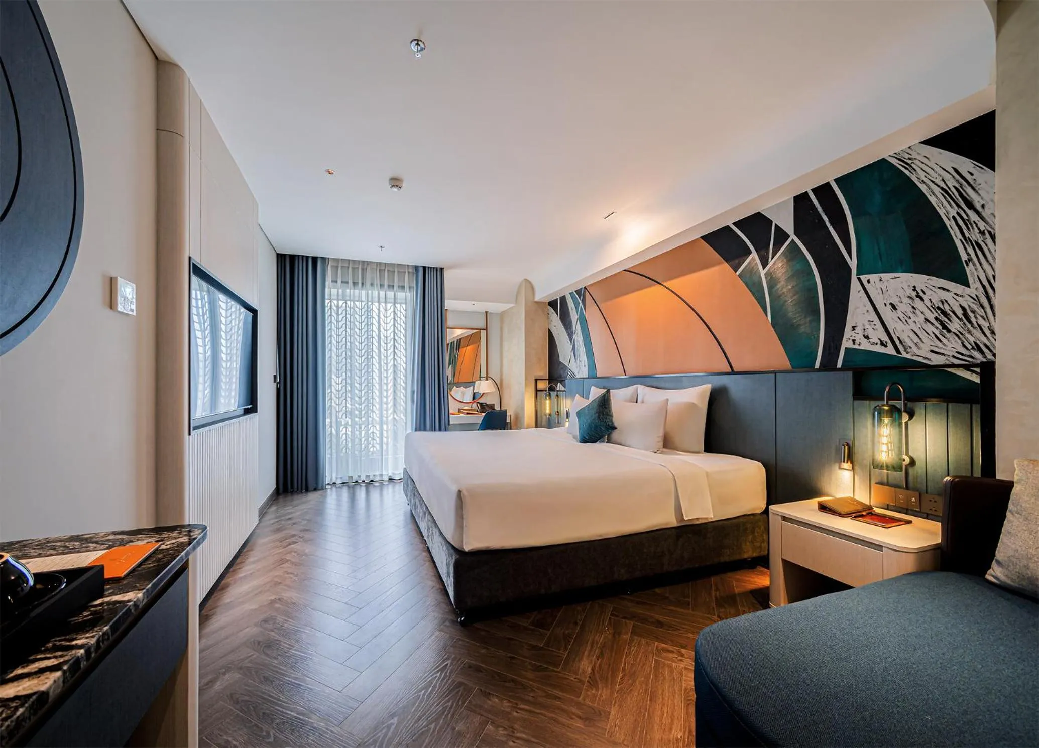 Deluxe Double with City View in Champton Nha Trang Hotel