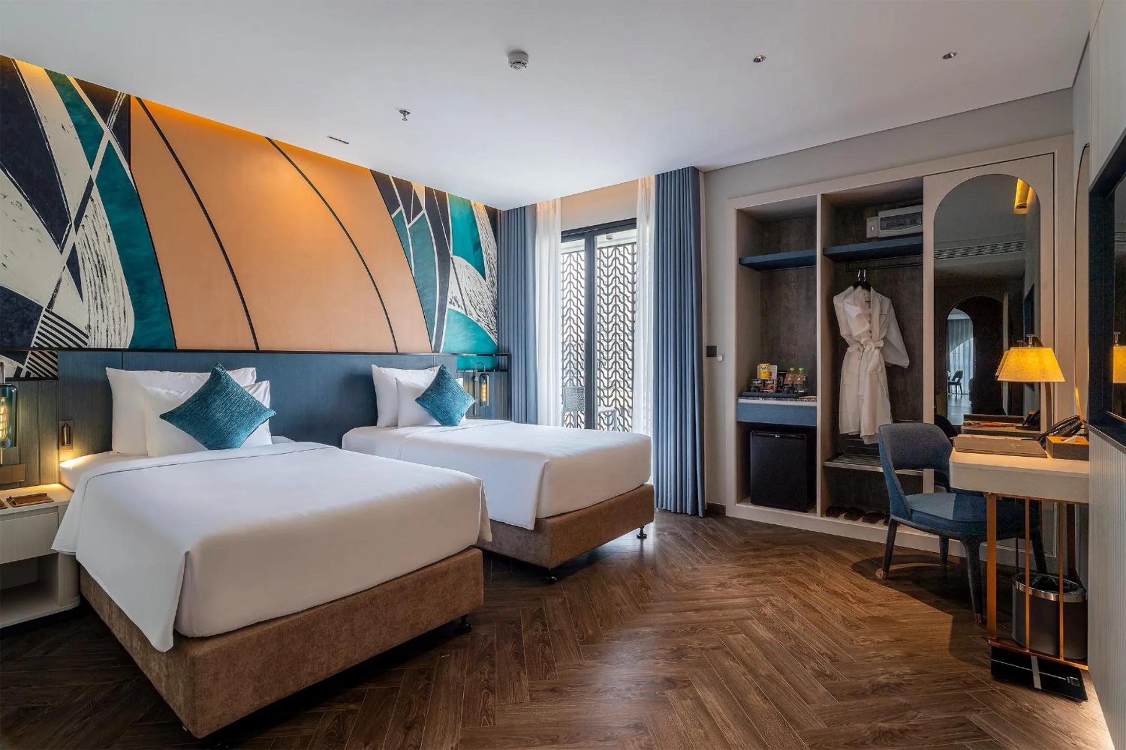 Deluxe Twin with City View in Champton Nha Trang Hotel