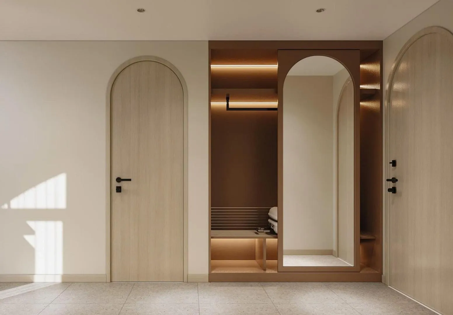 wardrobe in Champton Nha Trang Hotel