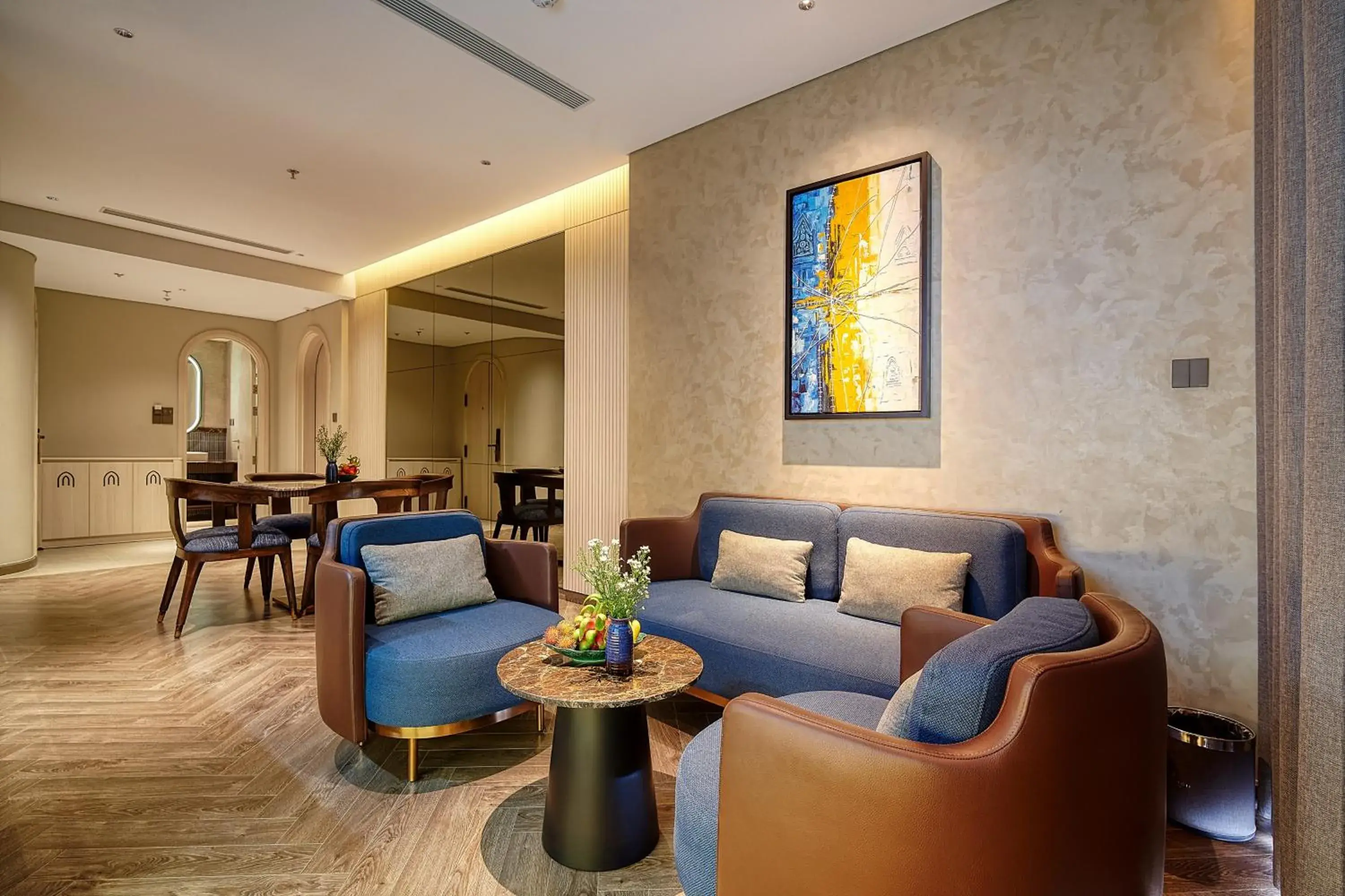 Family Suite with Two Bedrooms and Living Room in Champton Nha Trang Hotel Family Suite with Two Bedrooms and Living Room in Champton Nha Trang Hotel