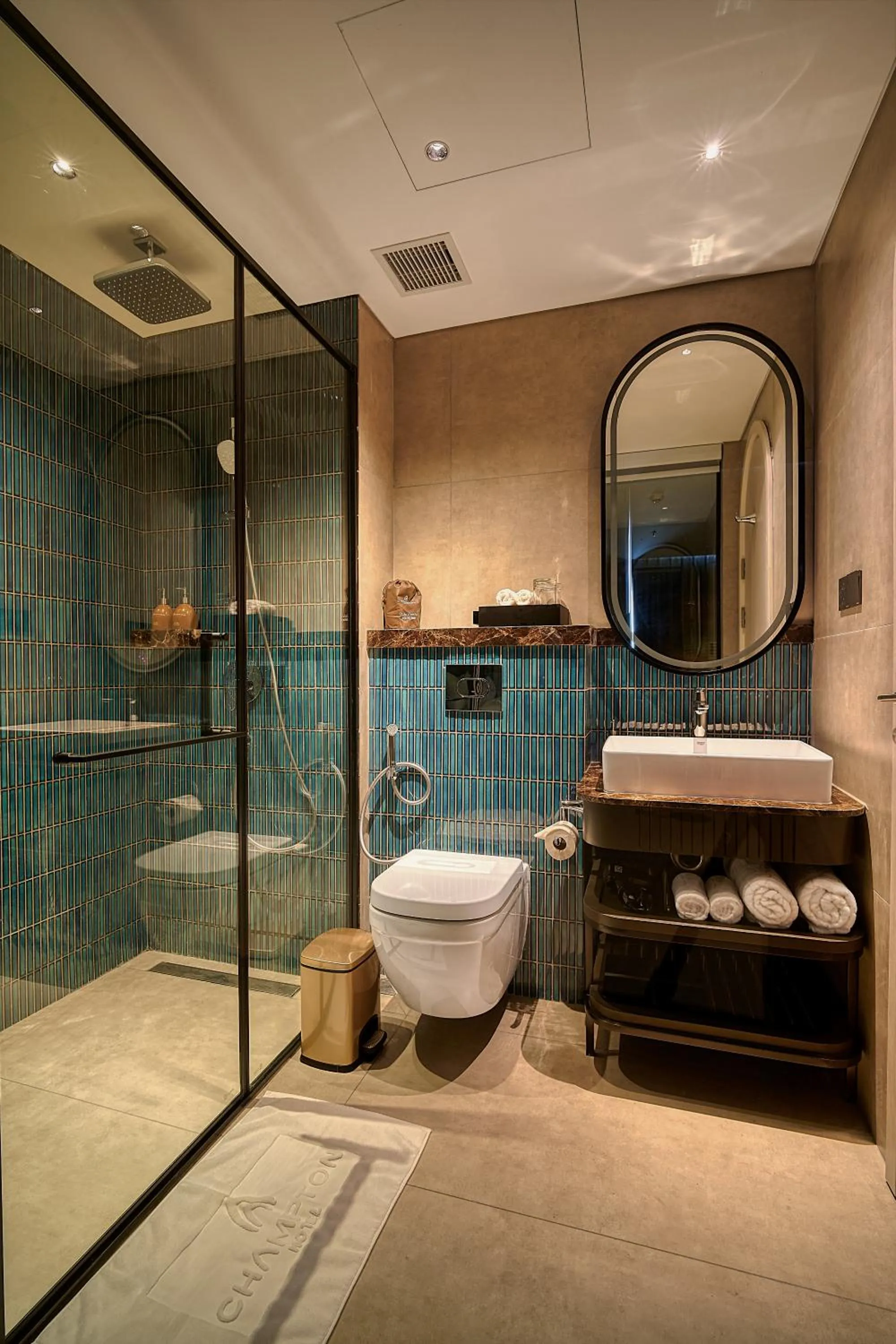 Shower in Champton Nha Trang Hotel