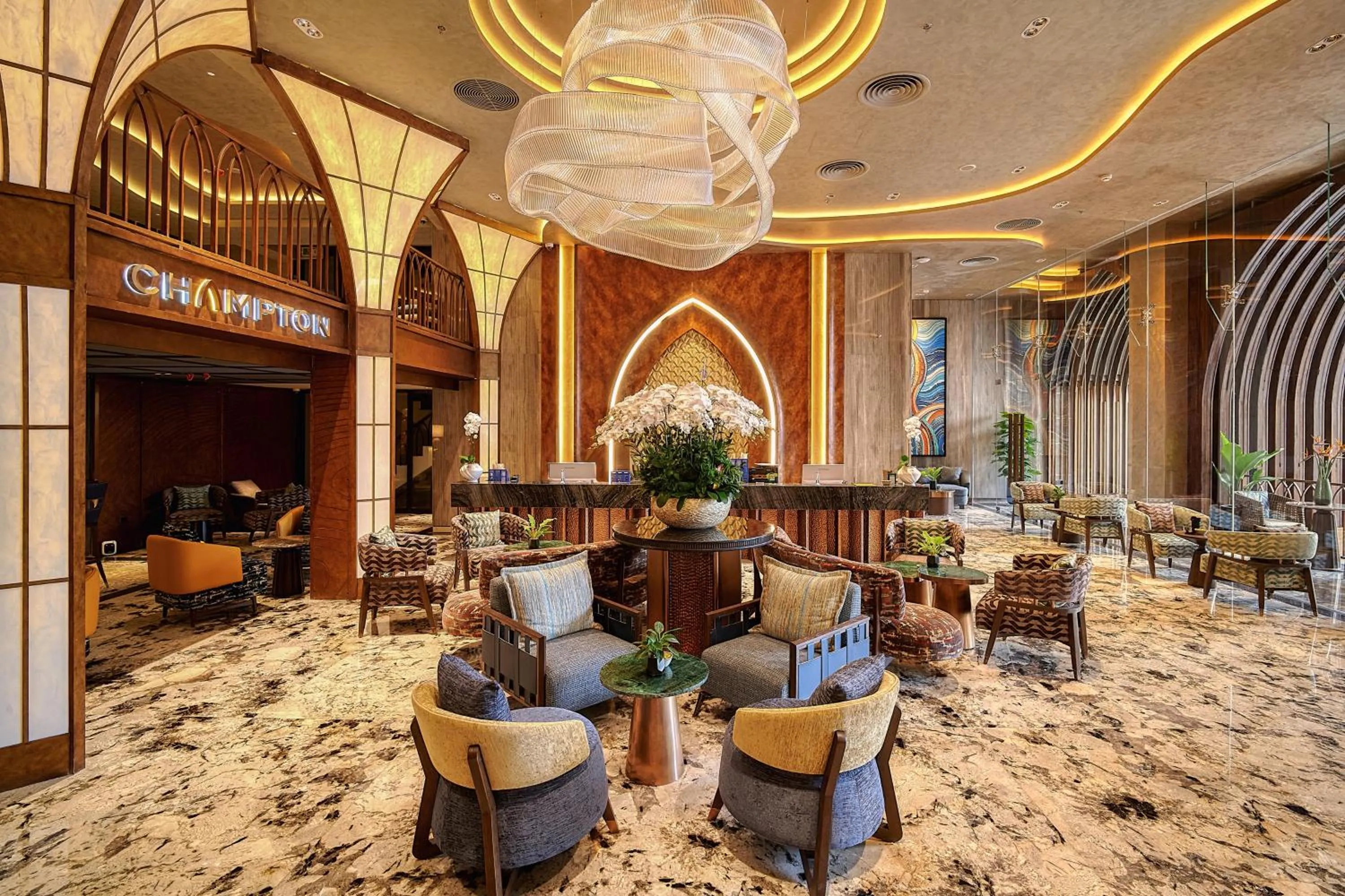 Lobby or reception in Champton Nha Trang Hotel