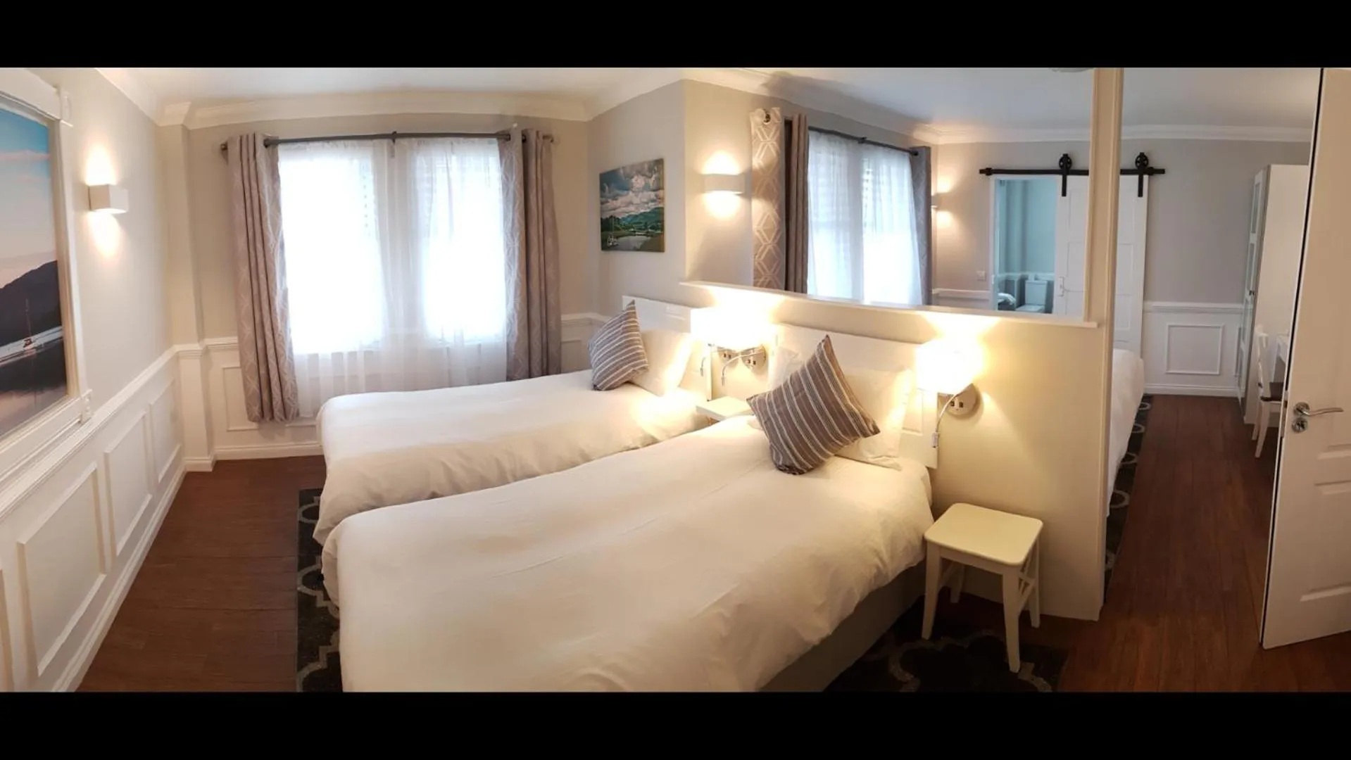 Bed in MacLean Guest House