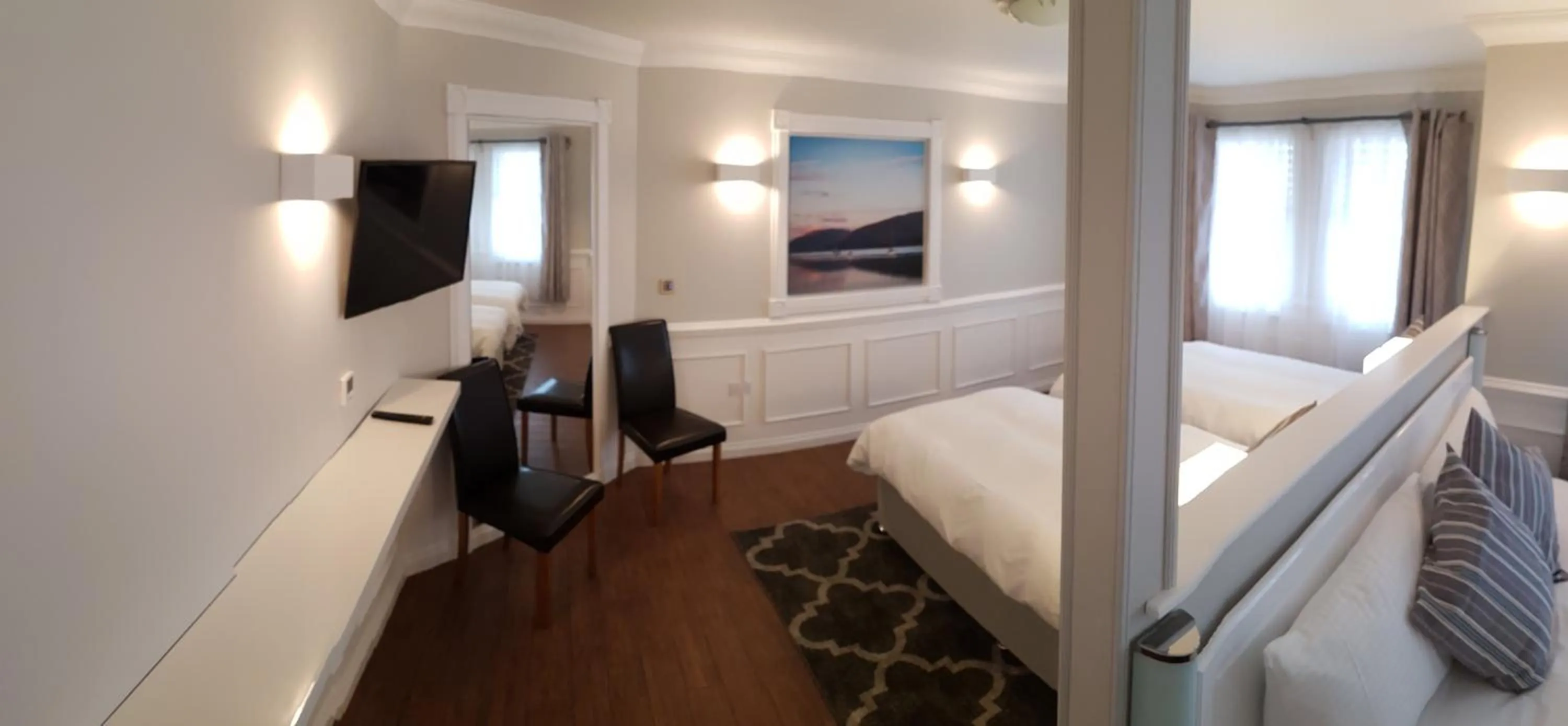 Bed in MacLean Guest House