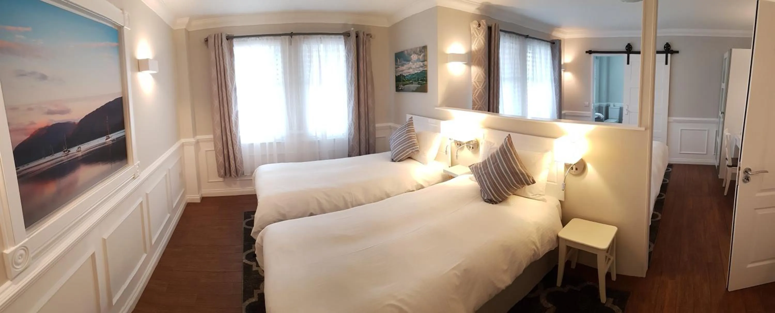 Bed in MacLean Guest House