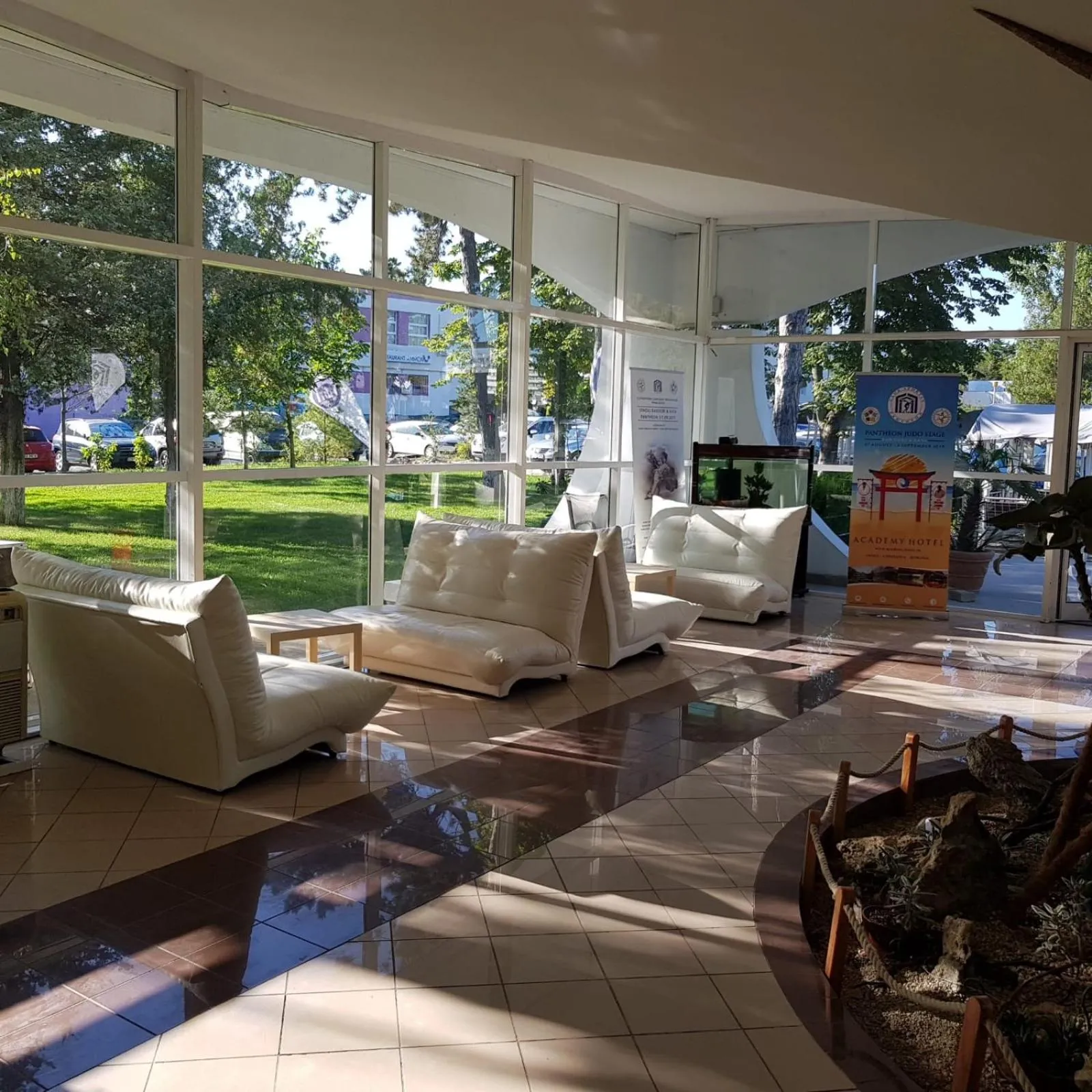 Lobby or reception in Academy Hotel