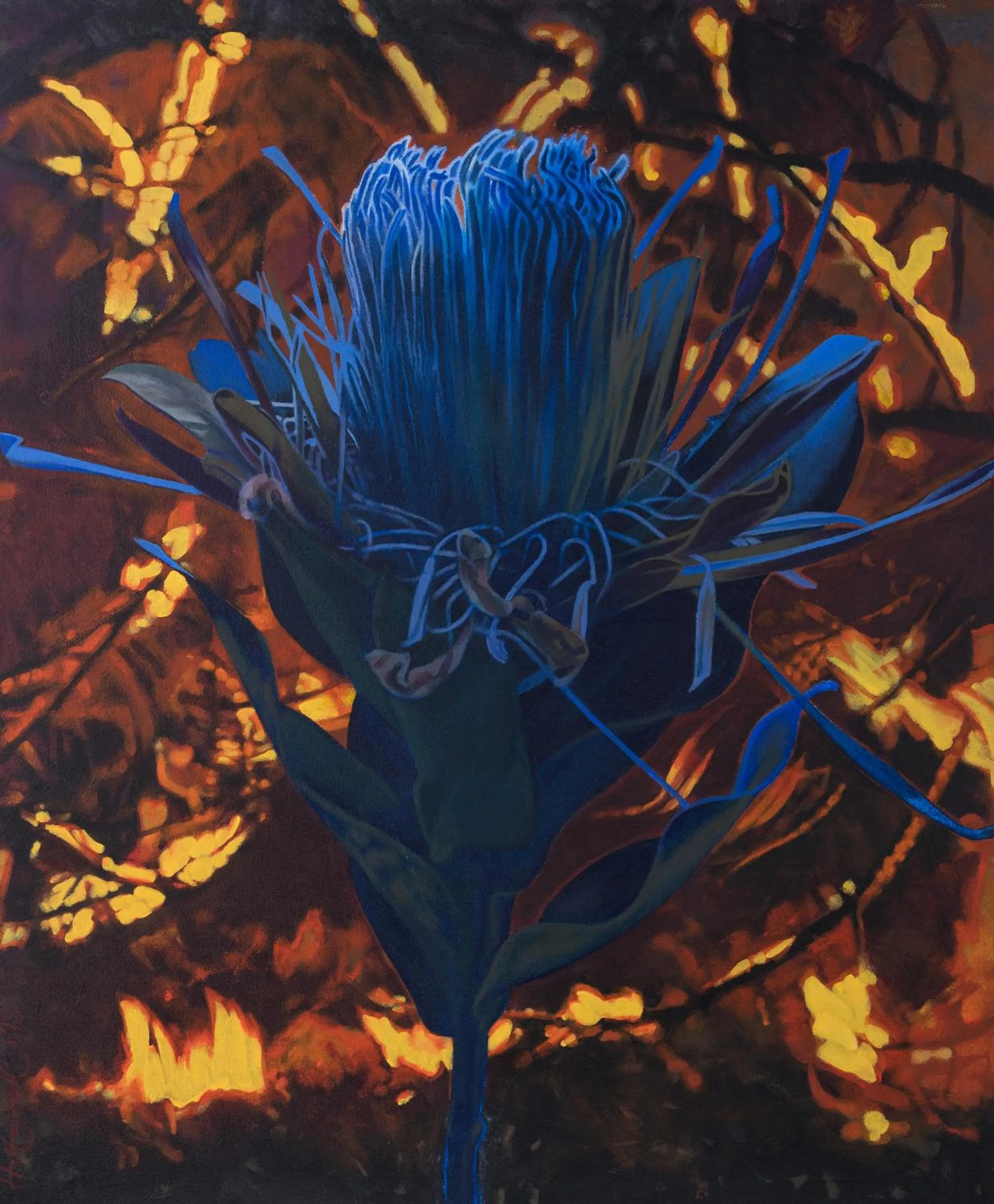 Decorative detail in Leeu House