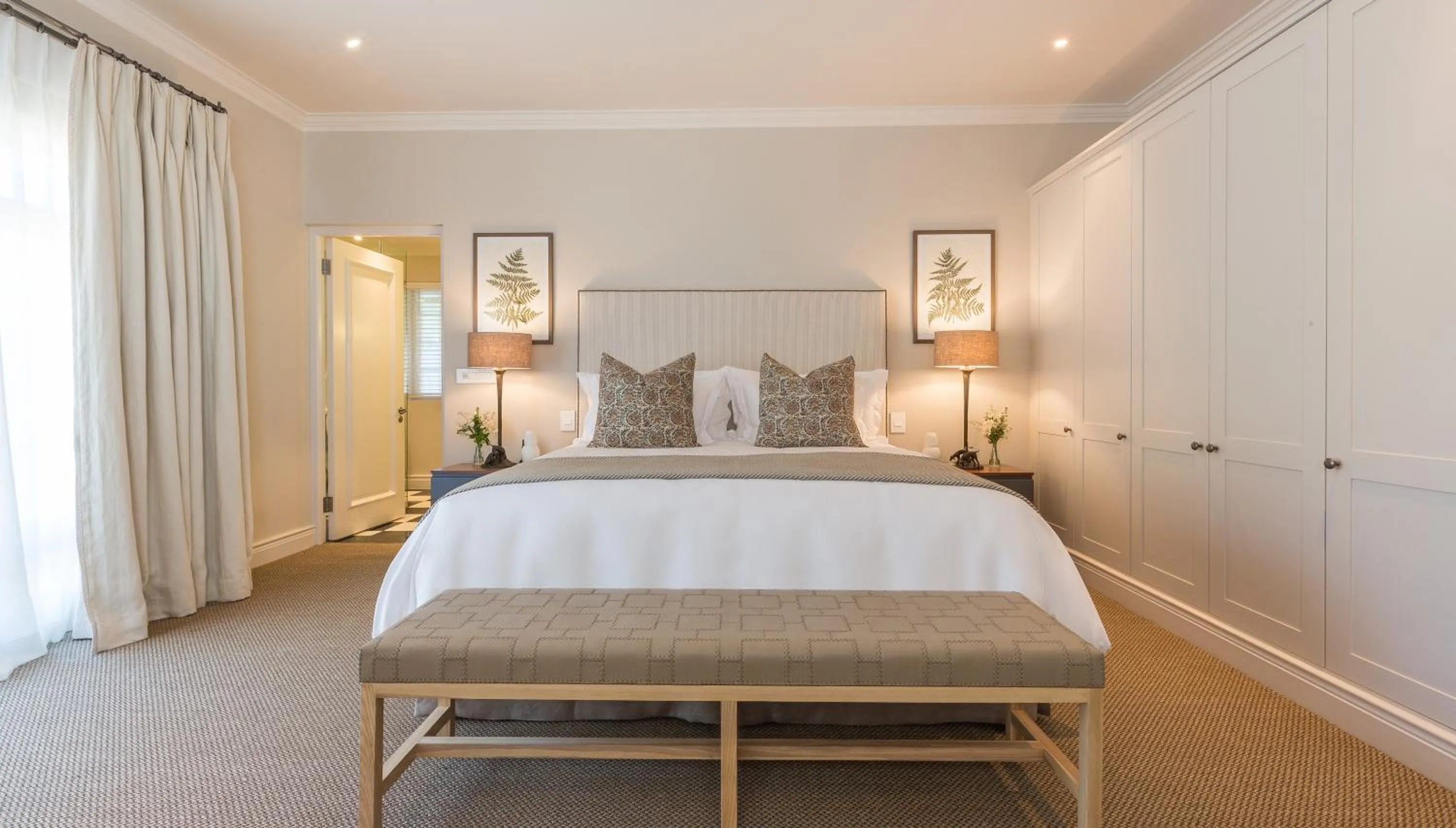 Bedroom, Bed in Leeu House