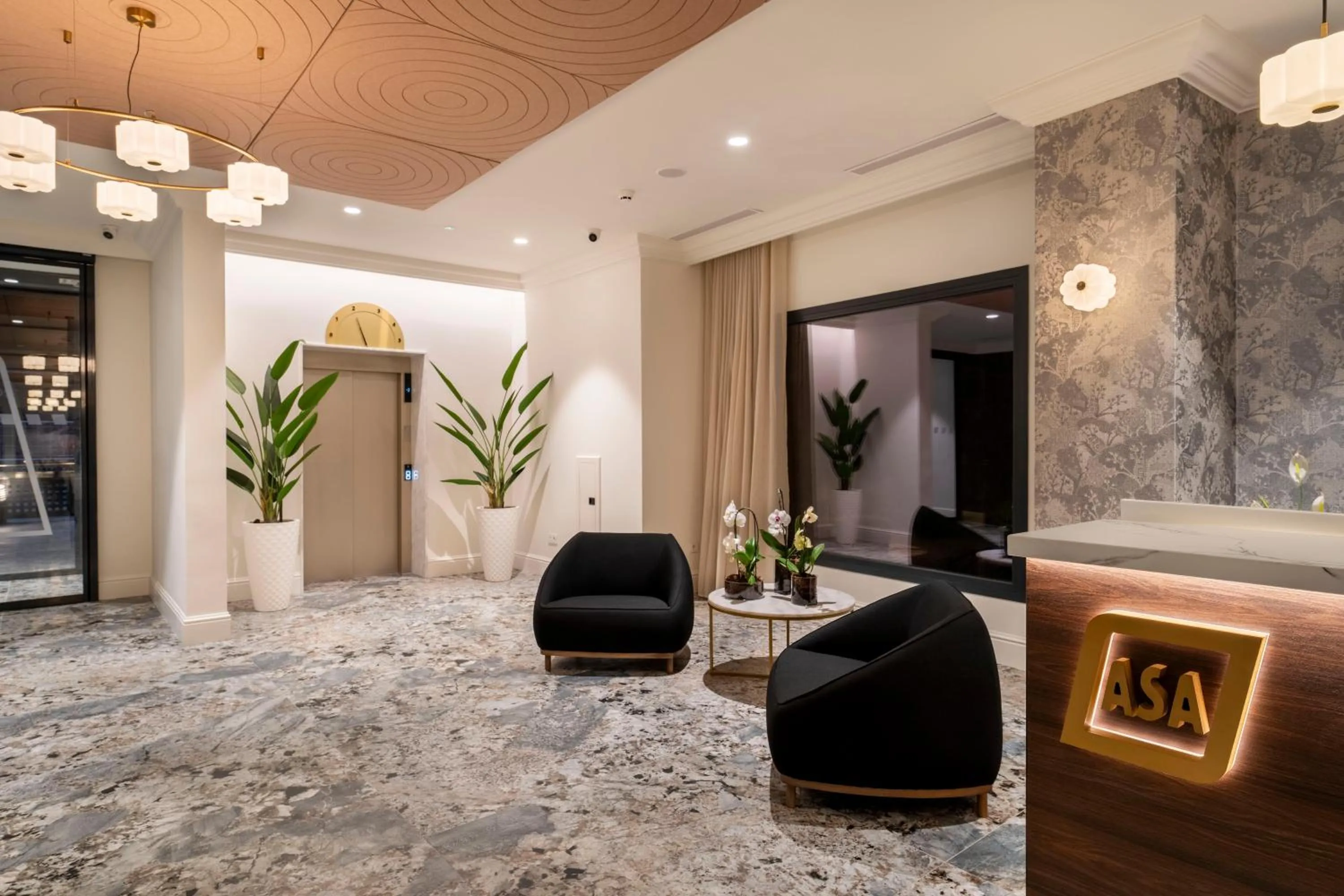 Lobby or reception in ASA Molina Plaza