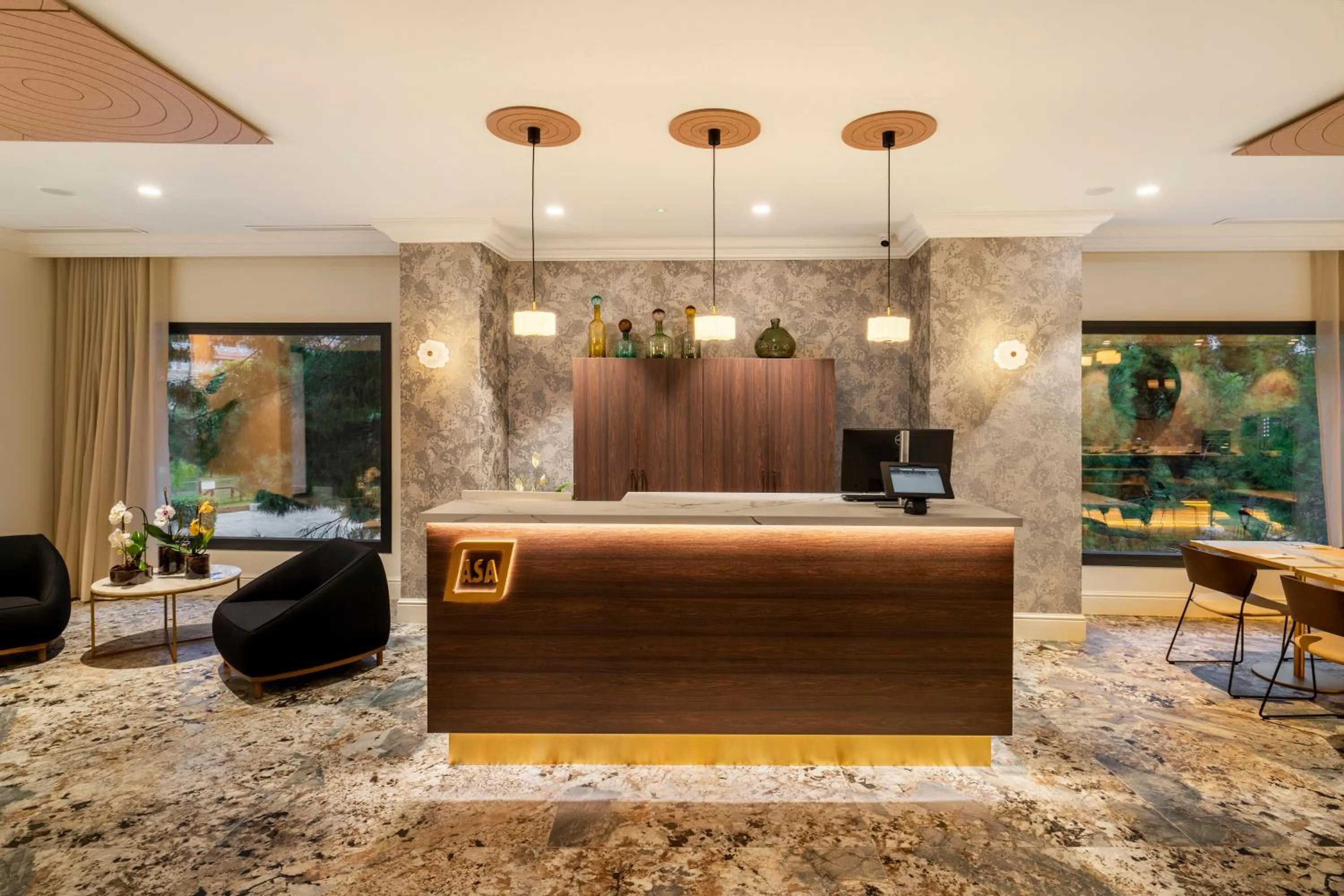 Lobby or reception in ASA Molina Plaza