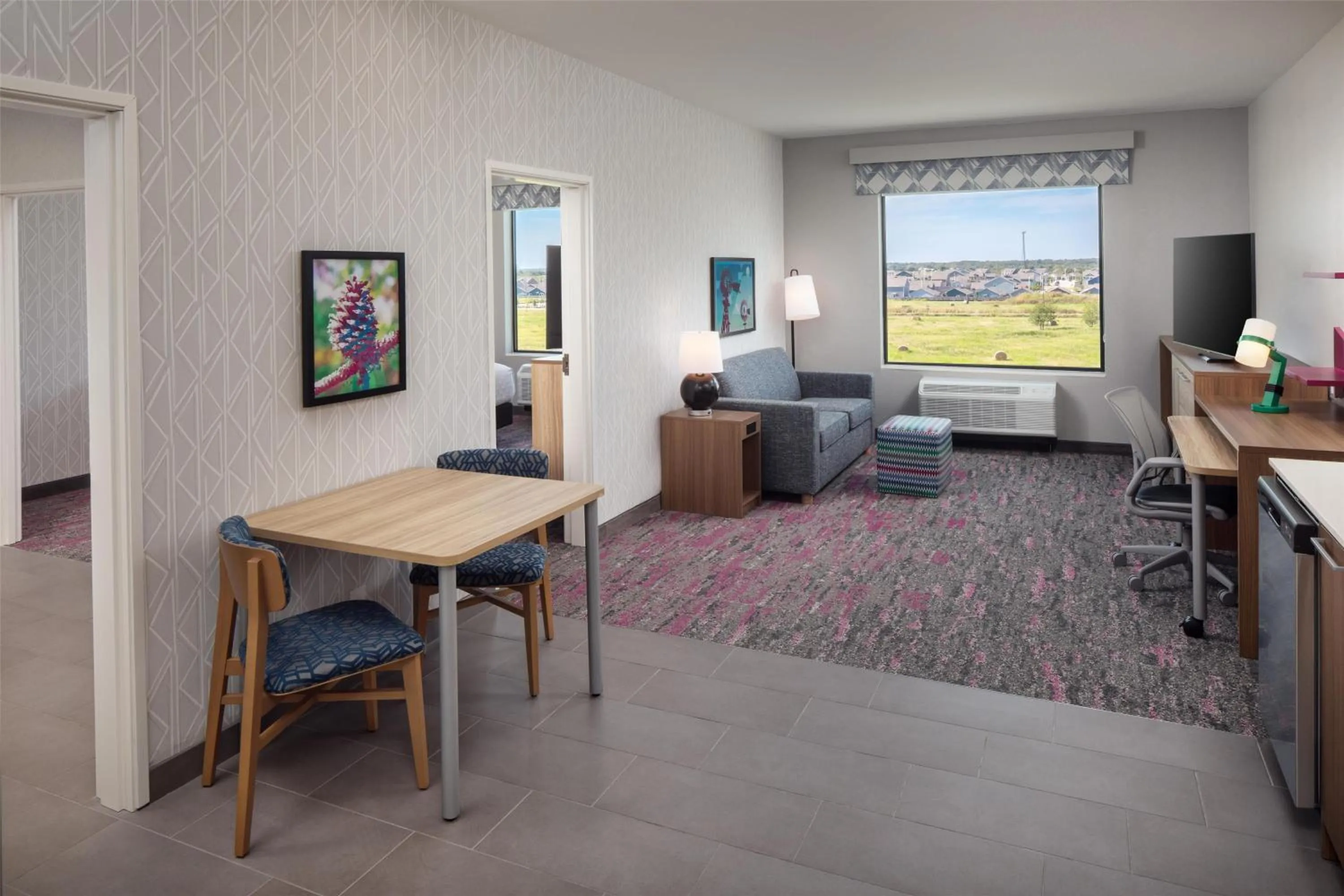 Living room in Home2 Suites By Hilton Bastrop