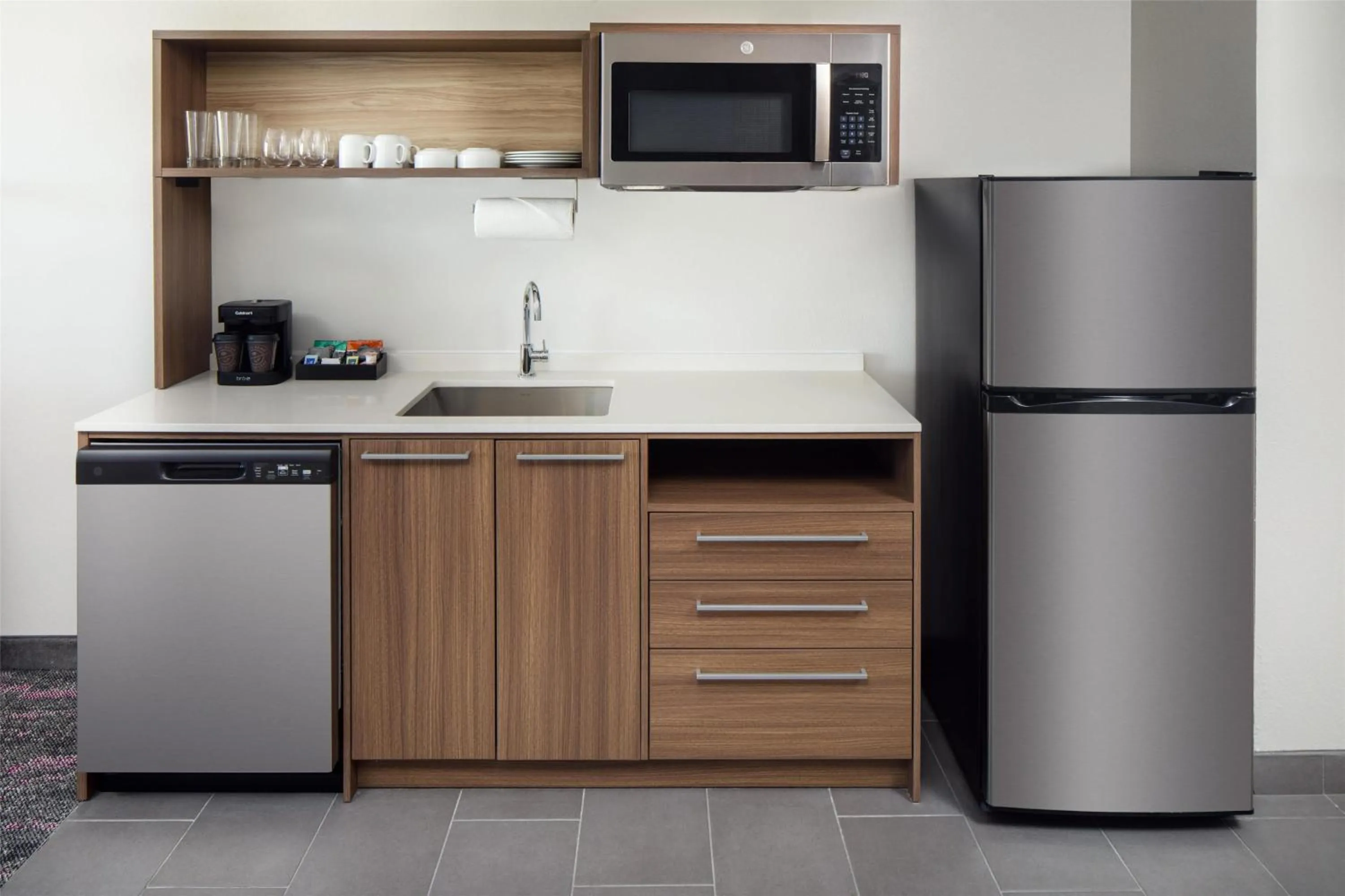 Kitchen or kitchenette in Home2 Suites By Hilton Bastrop