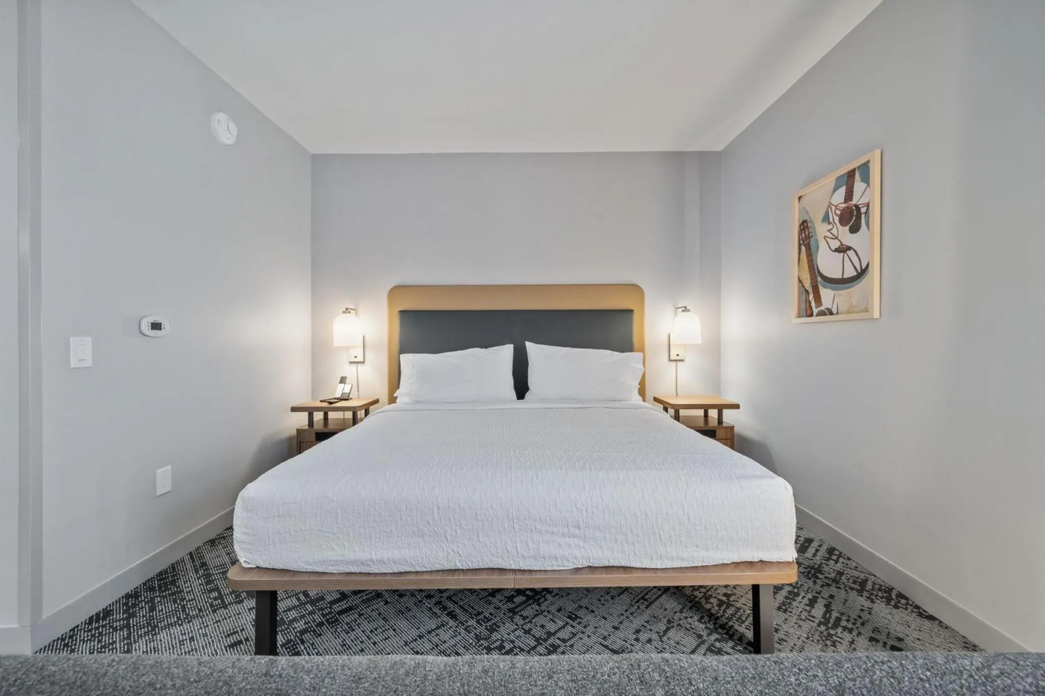 Bed in Homewood Suites By Hilton Austin Airport