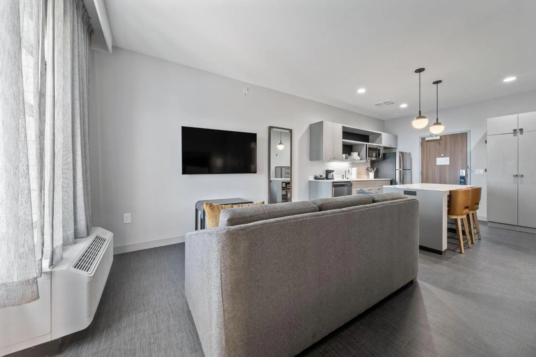 Bed in Homewood Suites By Hilton Austin Airport