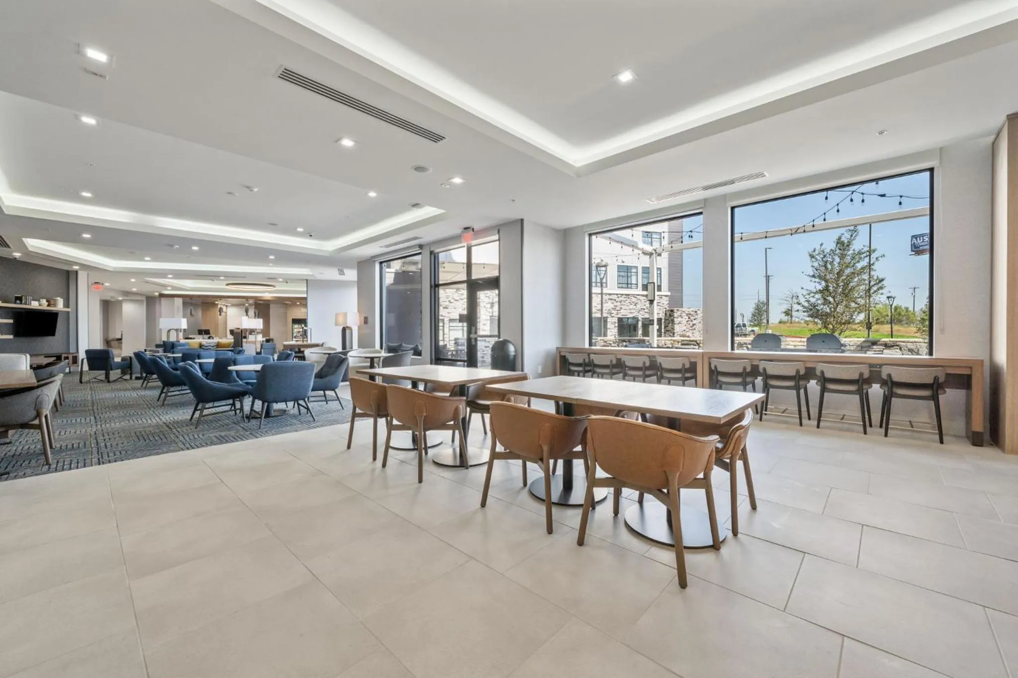 Lobby or reception in Homewood Suites By Hilton Austin Airport