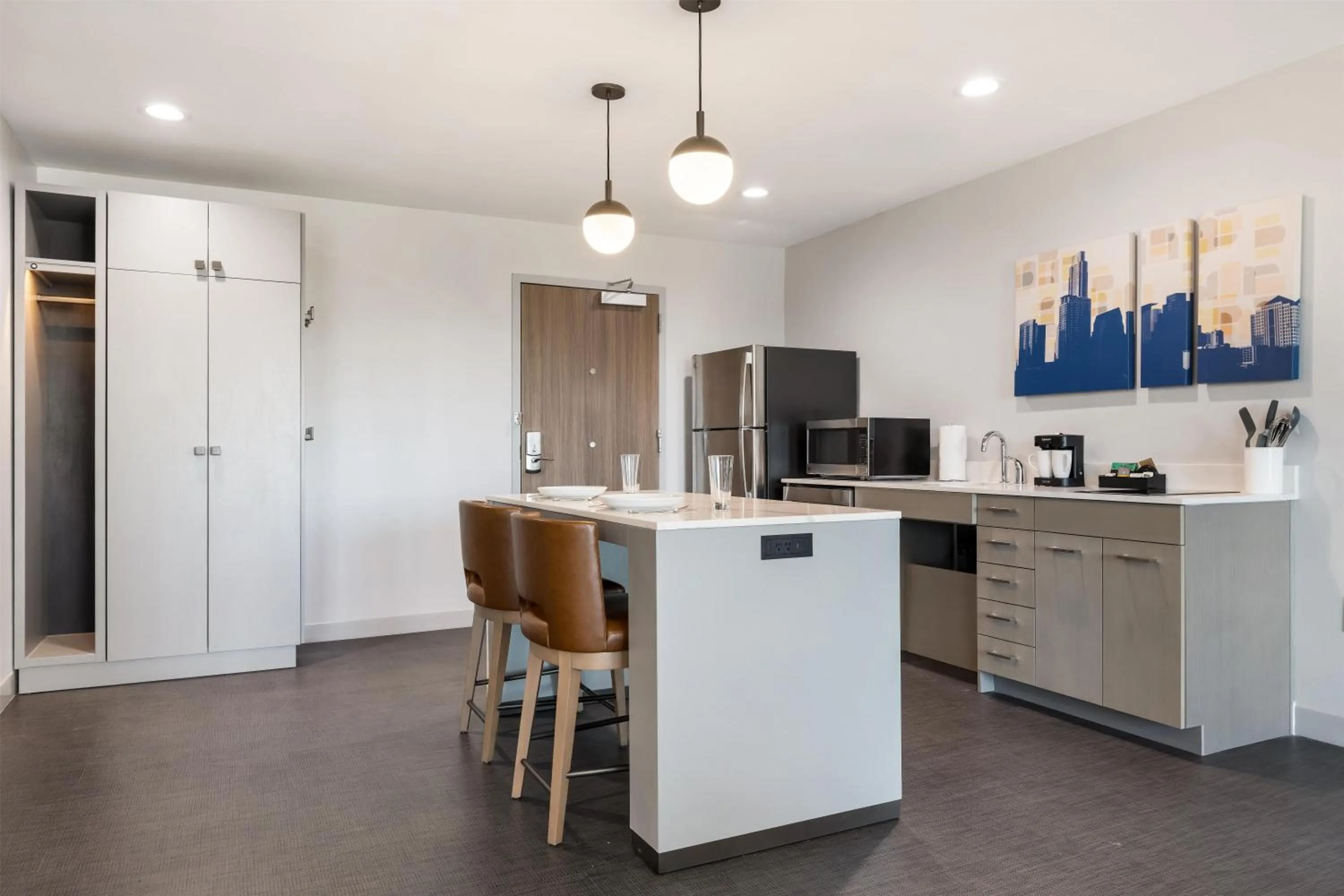 Kitchen or kitchenette in Homewood Suites By Hilton Austin Airport