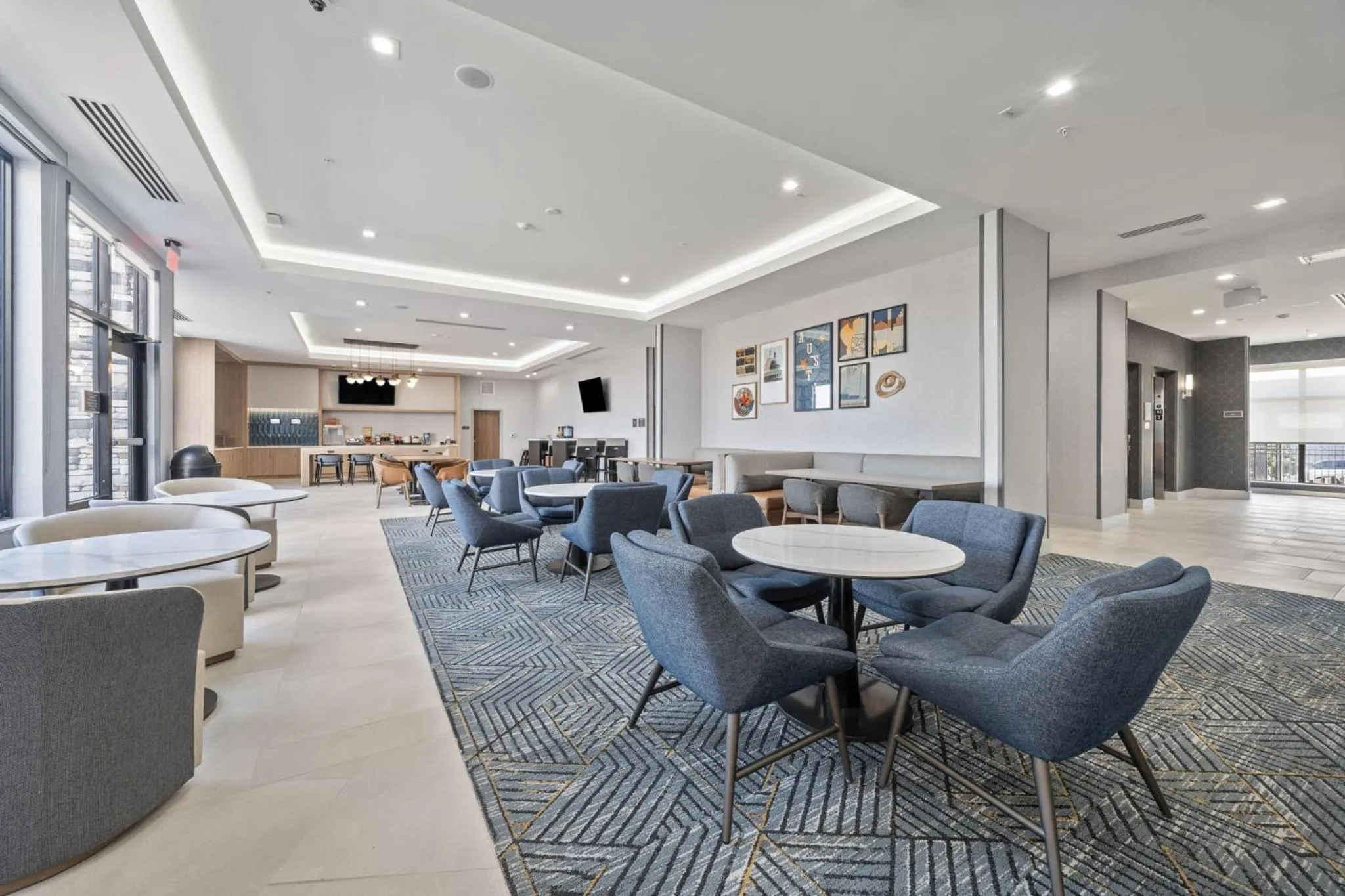 Lobby or reception in Homewood Suites By Hilton Austin Airport