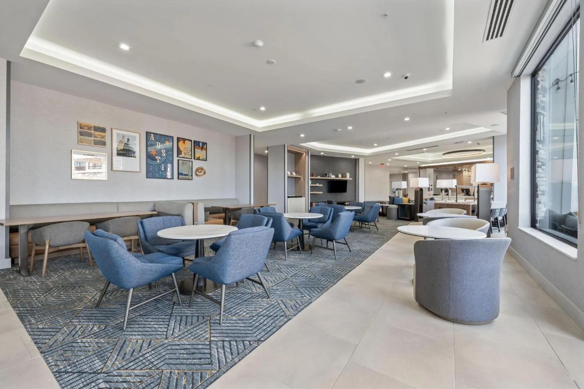 Lobby or reception in Homewood Suites By Hilton Austin Airport