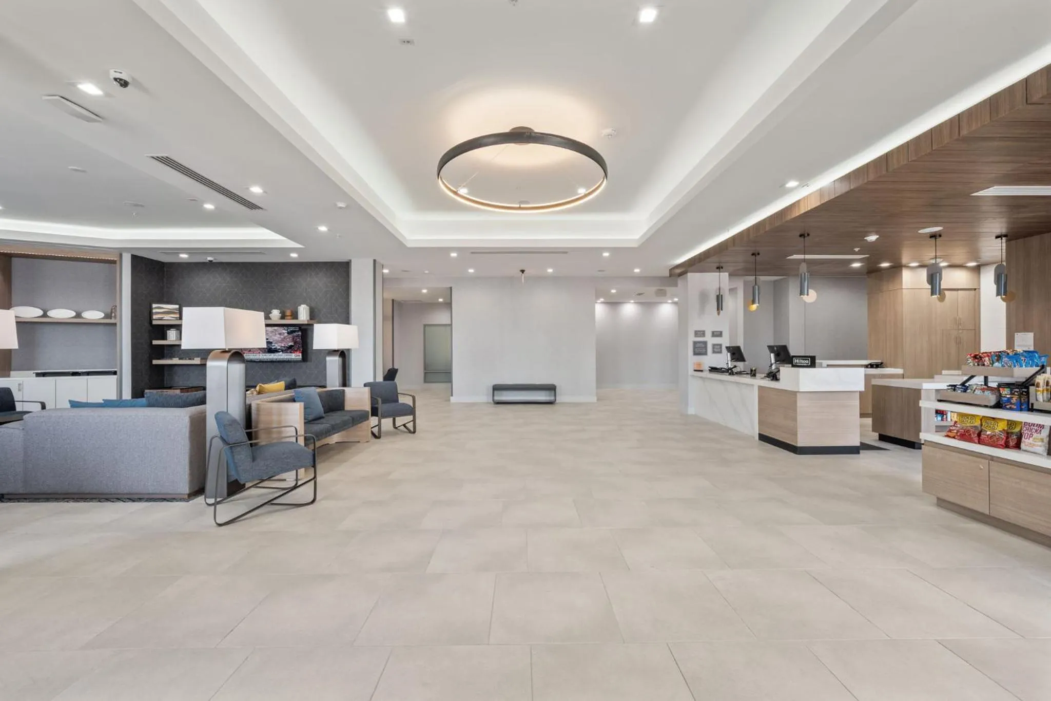 Lobby or reception in Homewood Suites By Hilton Austin Airport