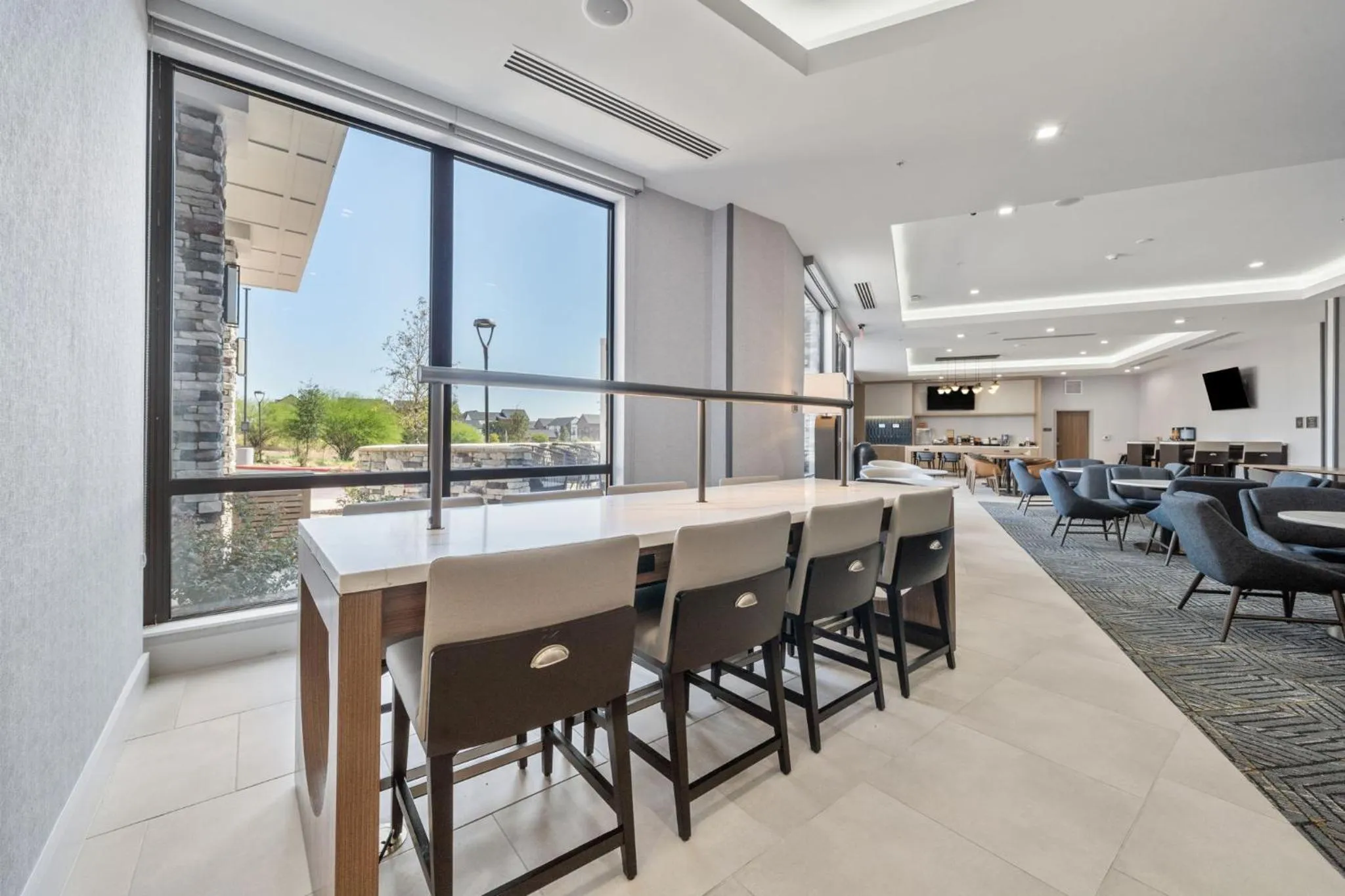 Lobby or reception in Homewood Suites By Hilton Austin Airport