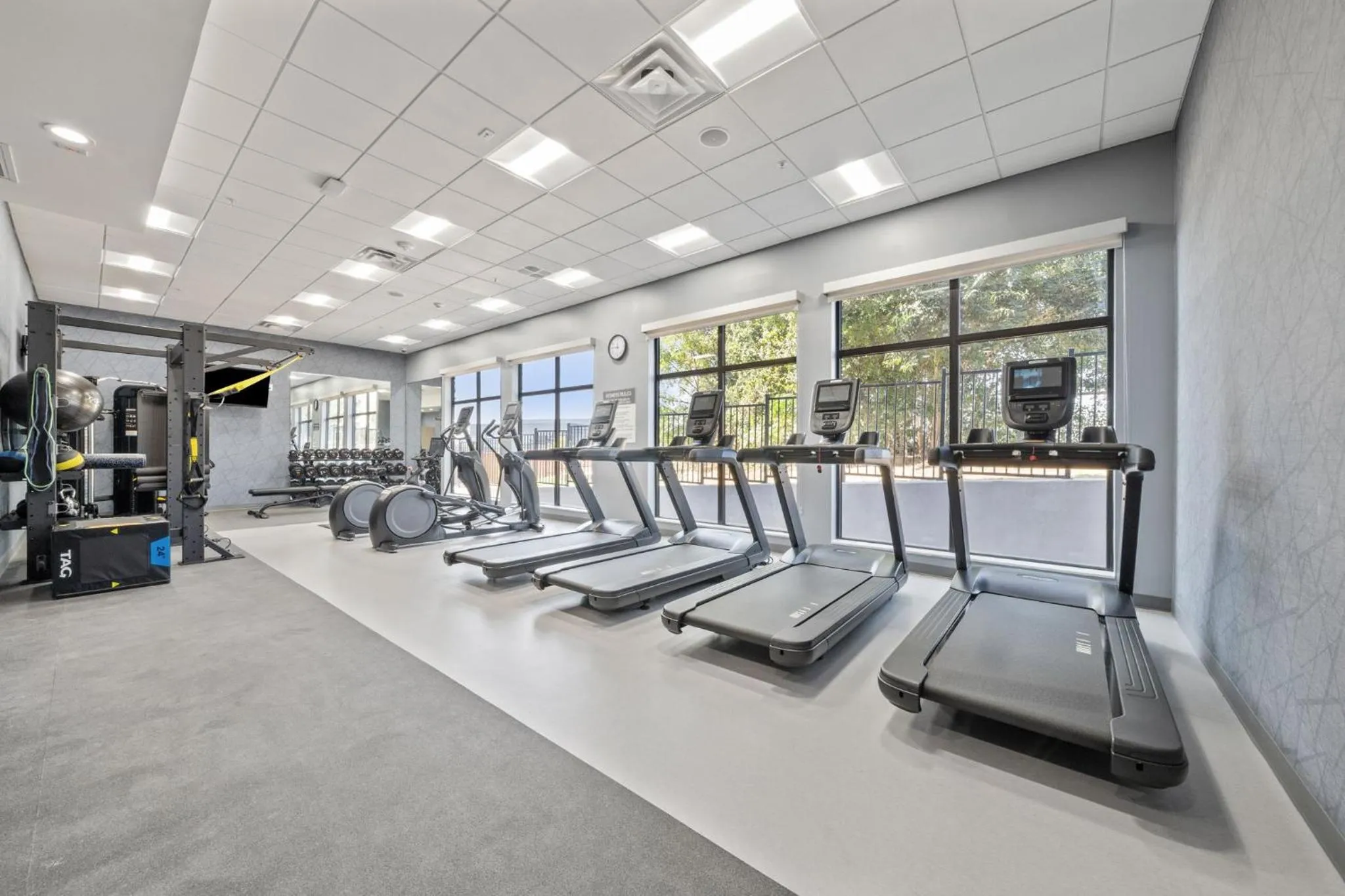 Fitness centre/facilities in Homewood Suites By Hilton Austin Airport