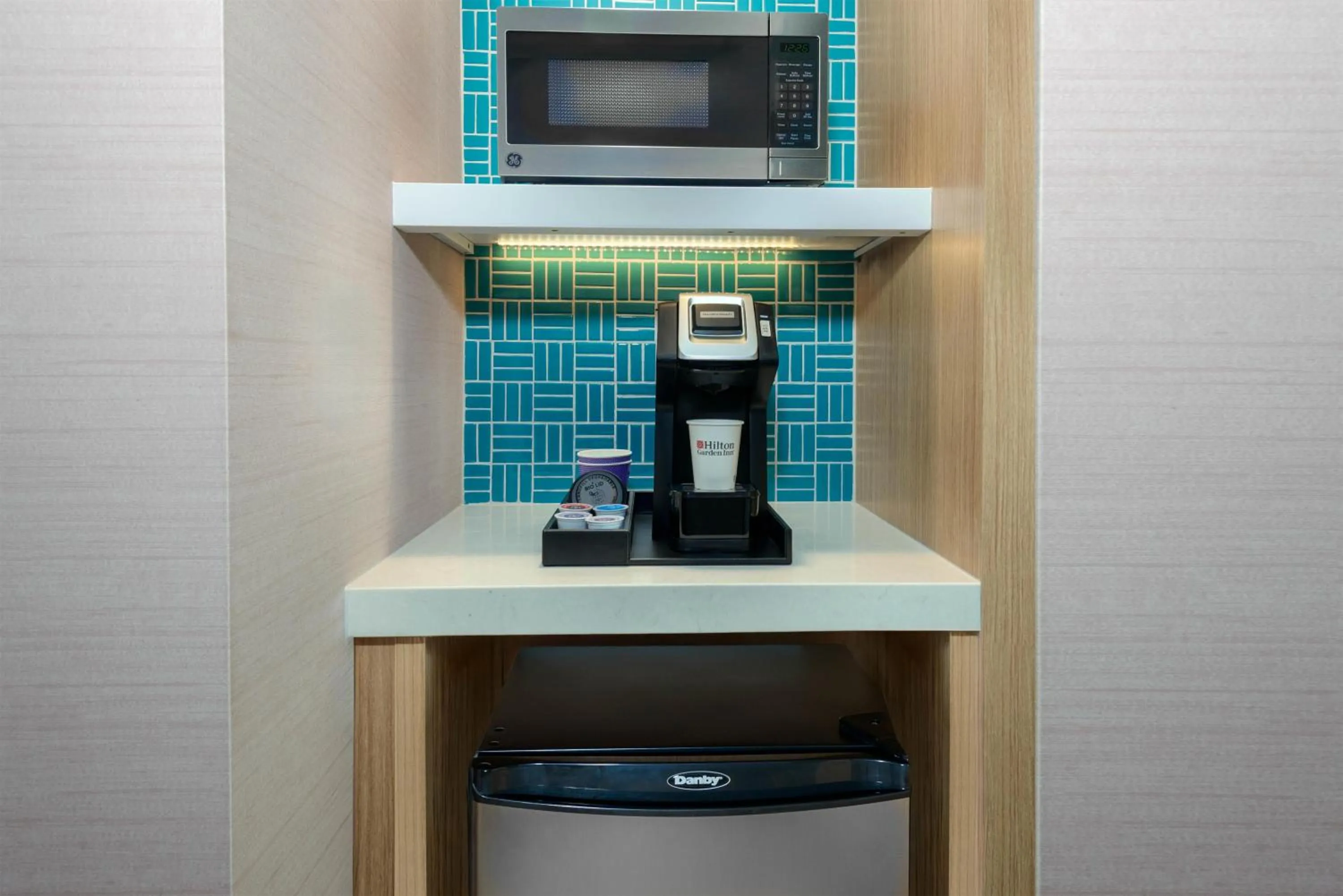 Bedroom in Hilton Garden Inn Cape Canaveral Near Cocoa Beach