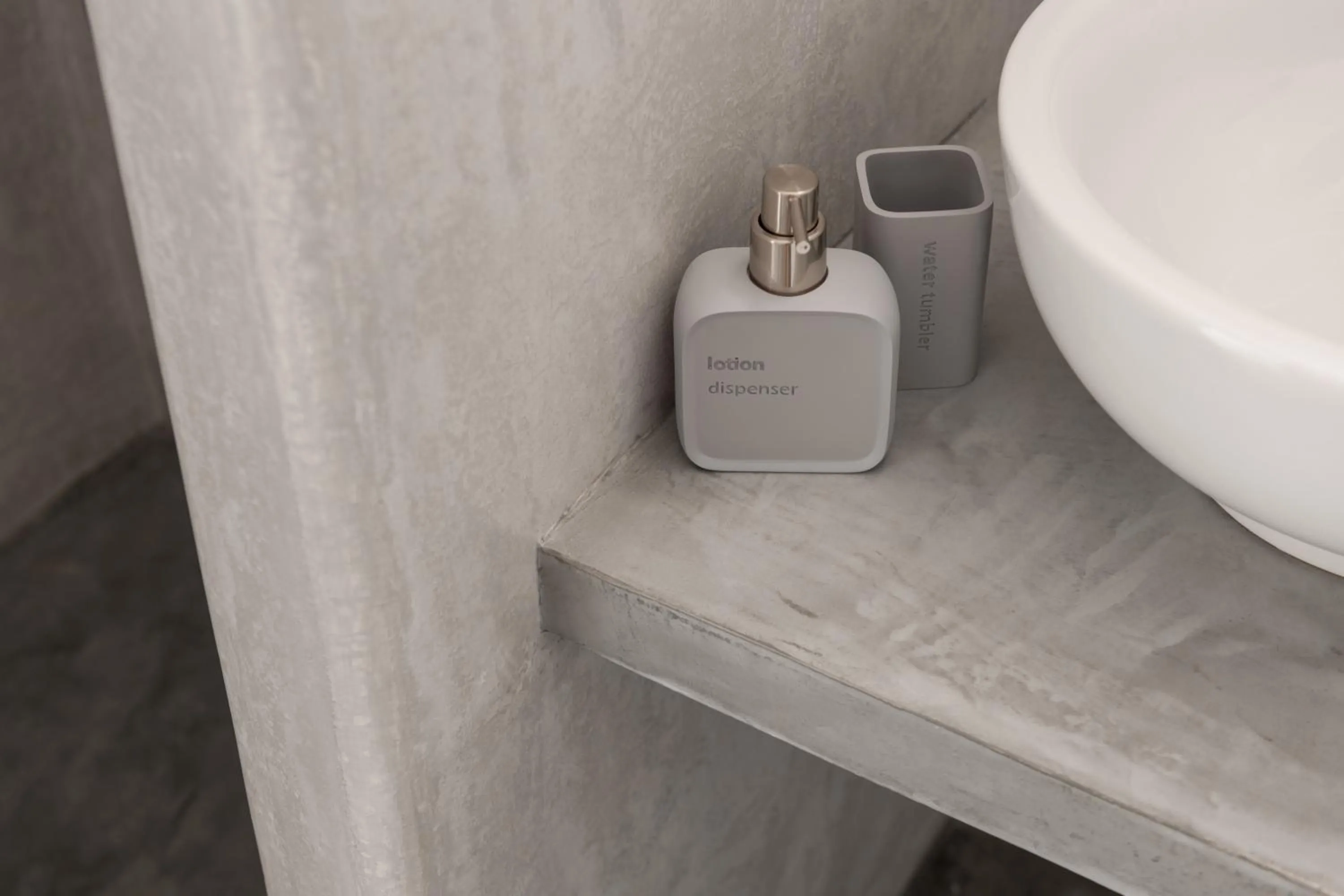 Bathroom in Katharos Pool Villas