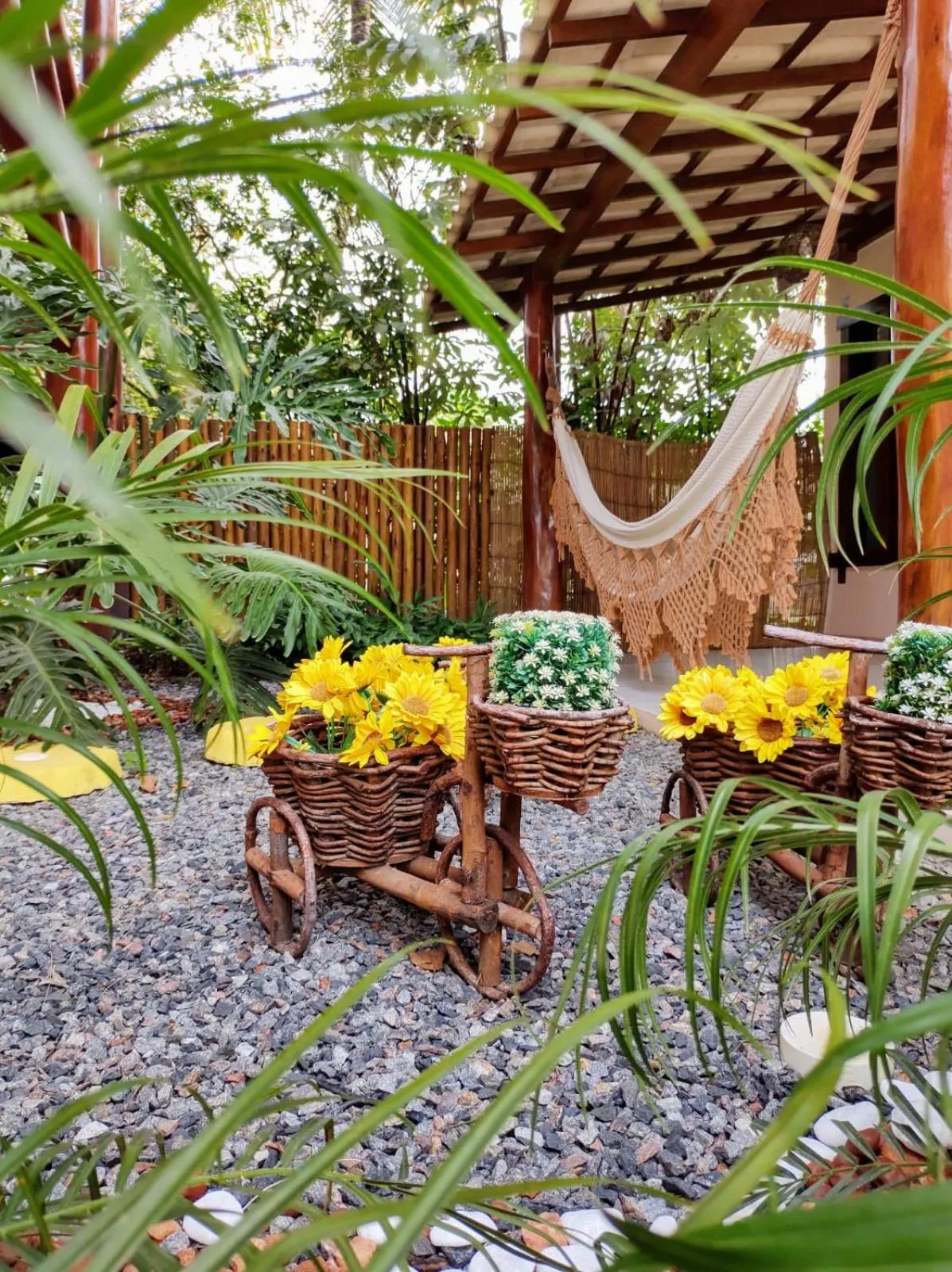 Garden in Pousada Das Roseiras