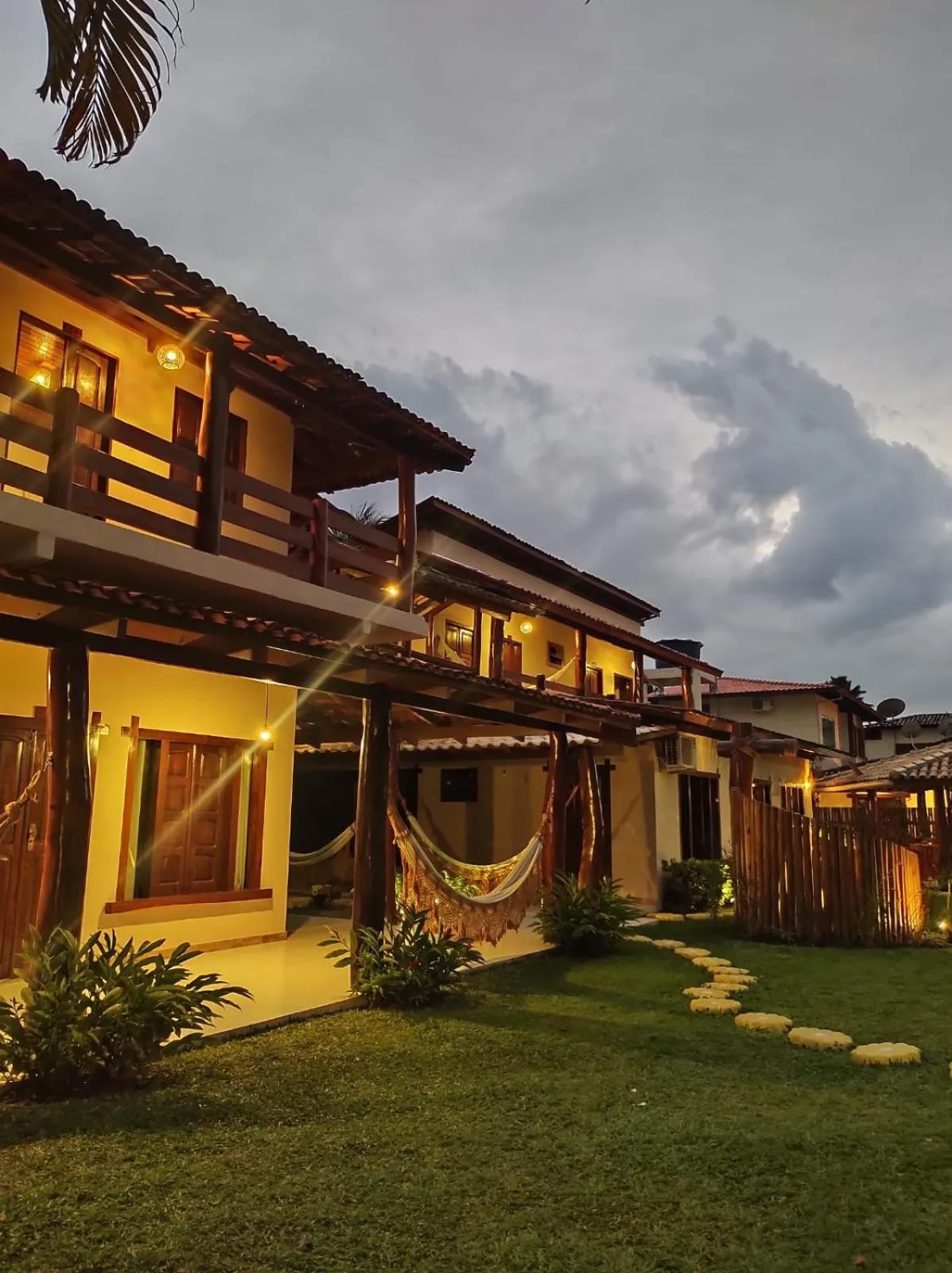 Property building in Pousada Das Roseiras