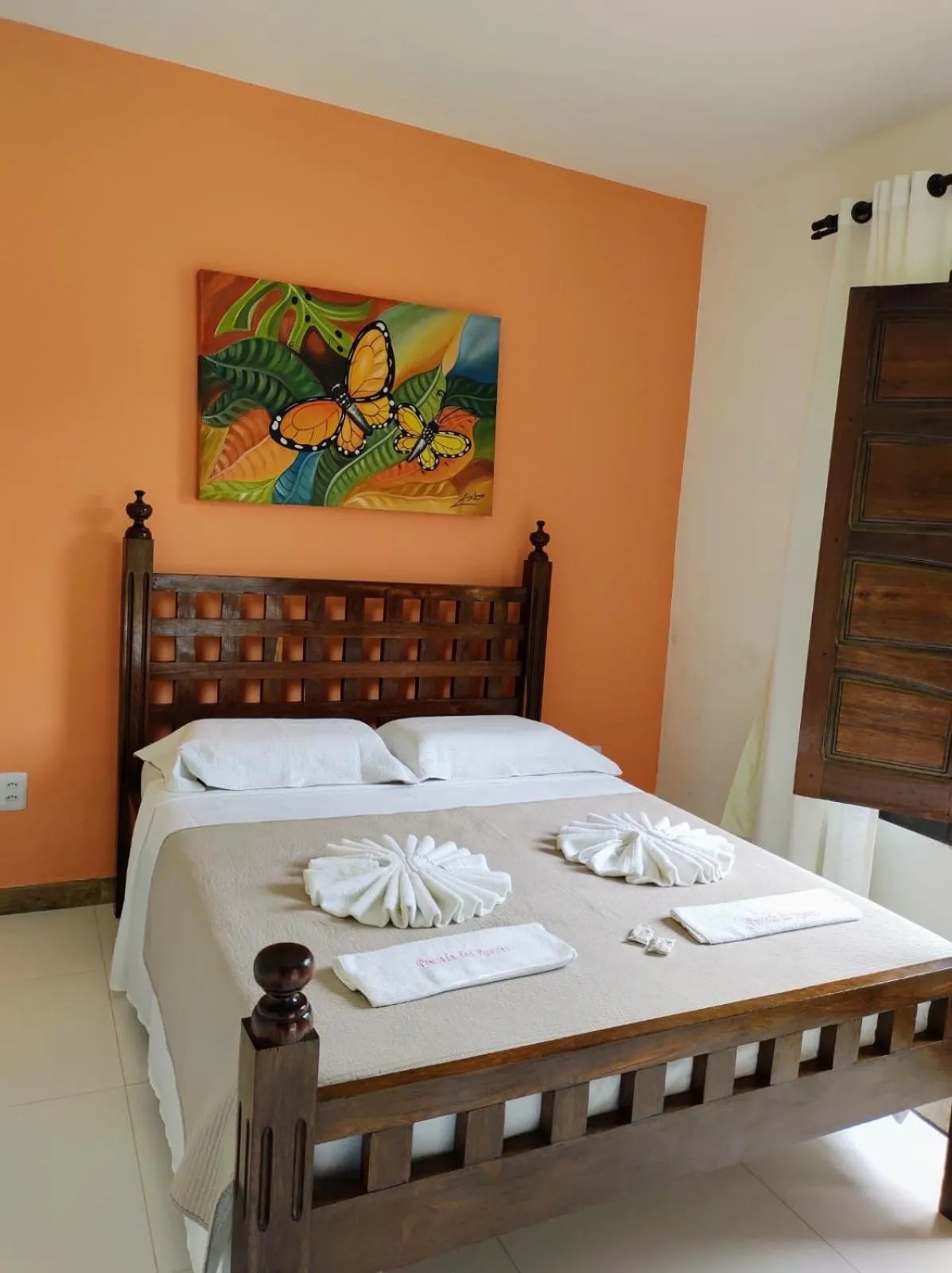 Bedroom, Bed in Pousada Das Roseiras