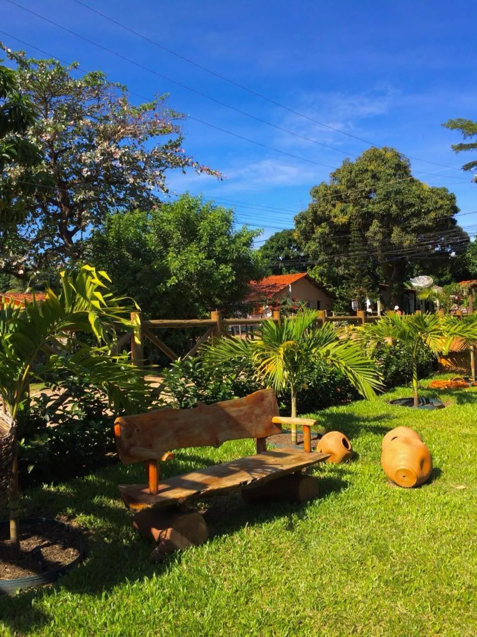 Garden in Pousada Das Roseiras
