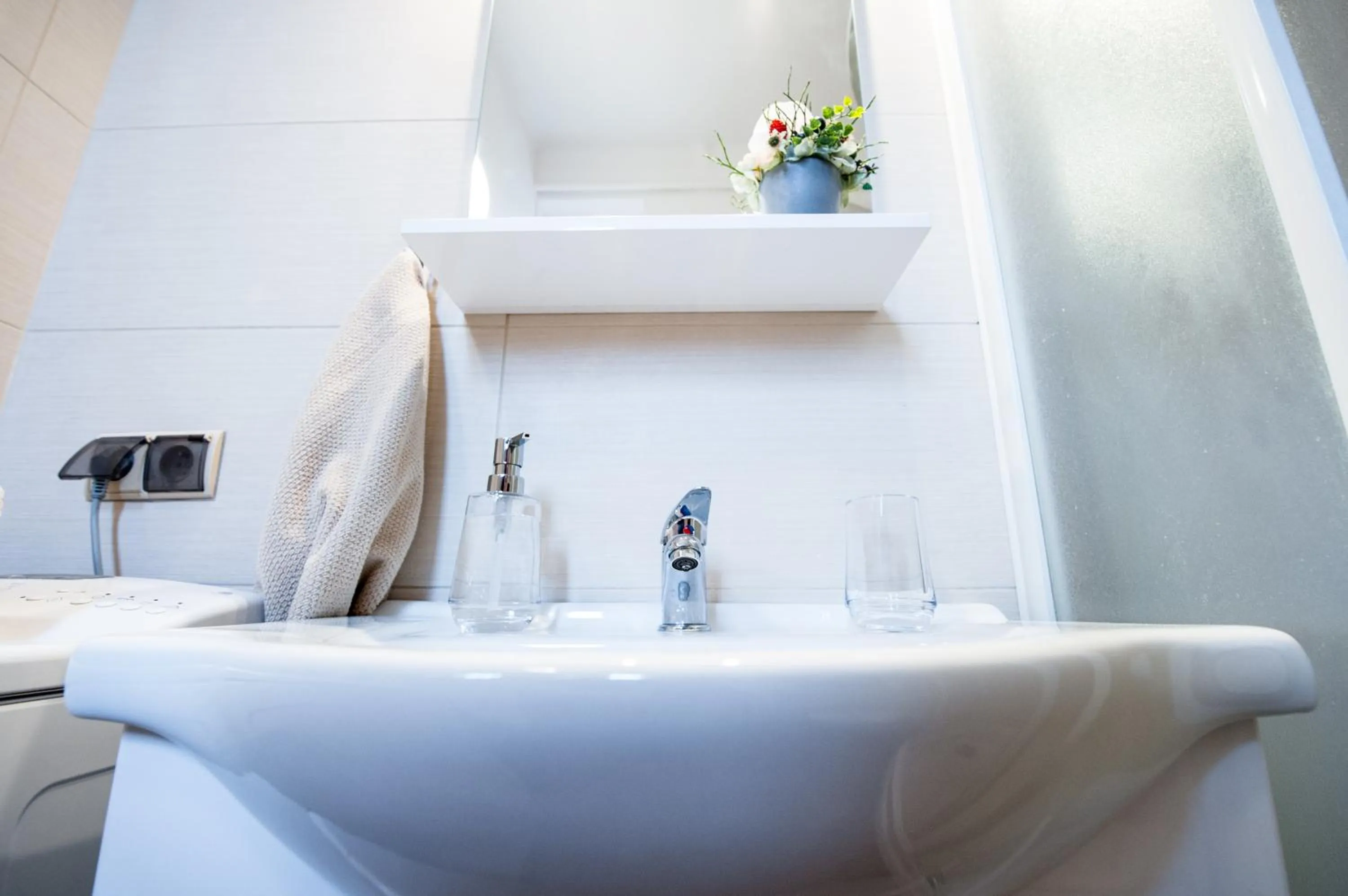 Bathroom in Apartments Roman