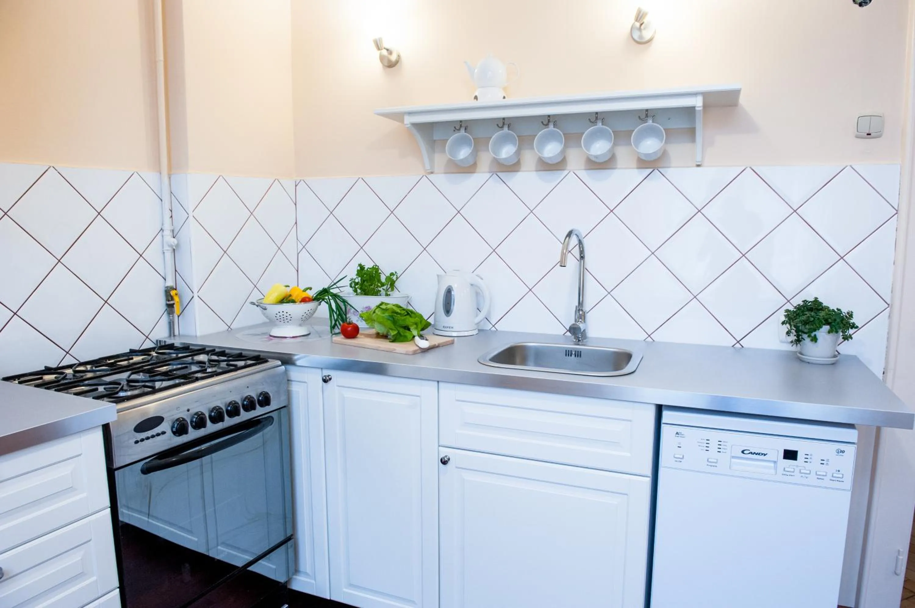 Kitchen or kitchenette in Apartments Roman