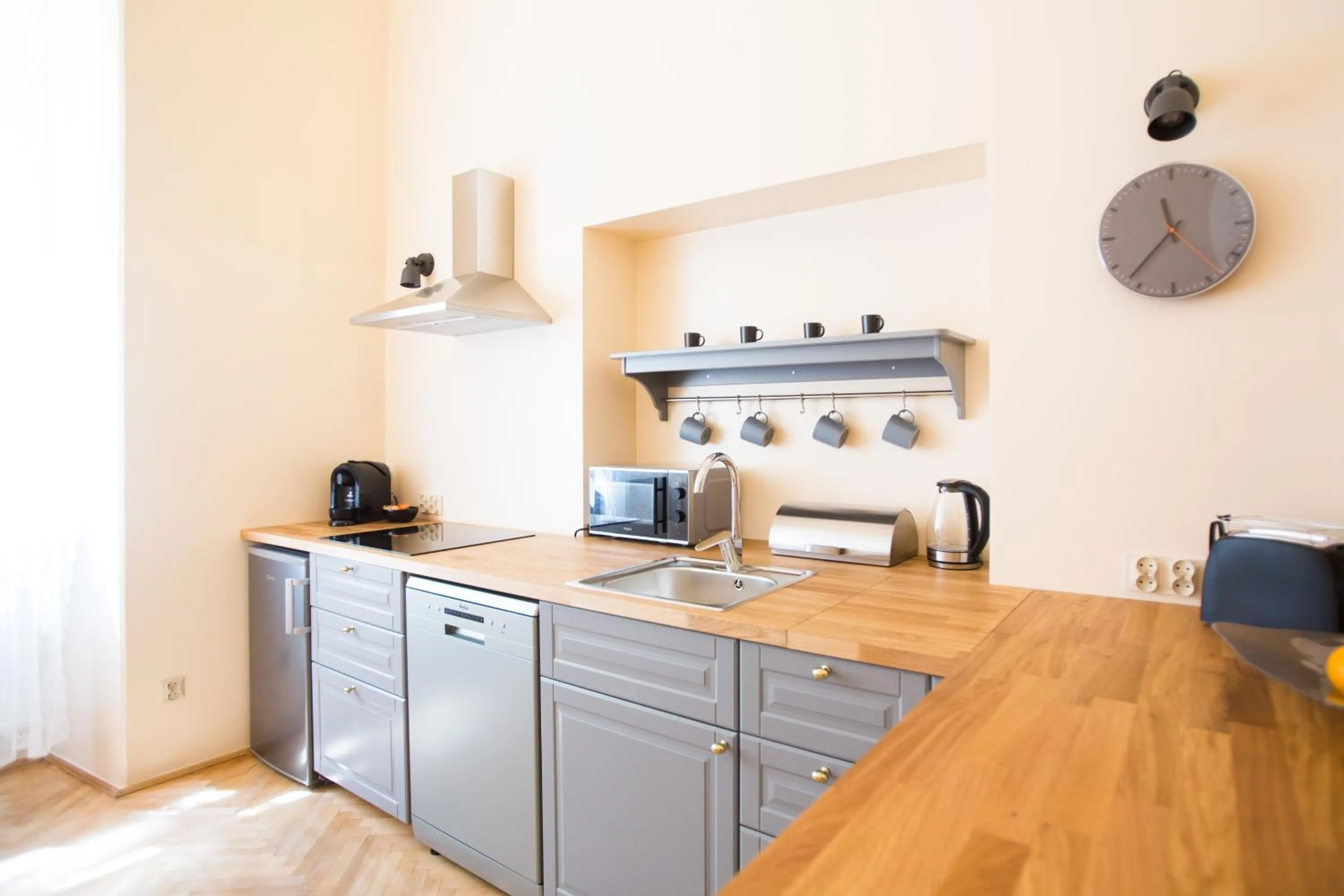 Kitchen or kitchenette in Apartments Roman