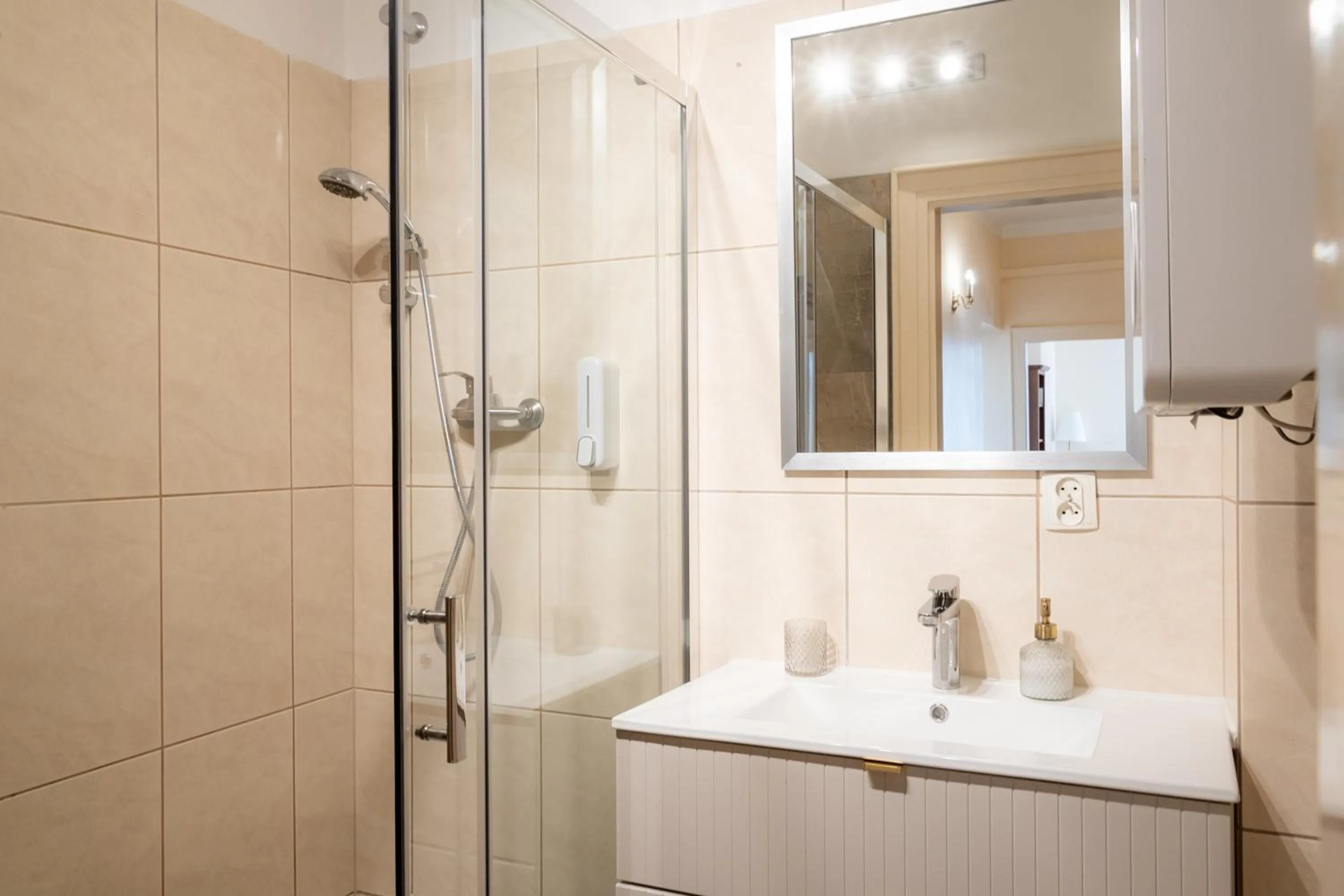 Bathroom in Apartments Roman