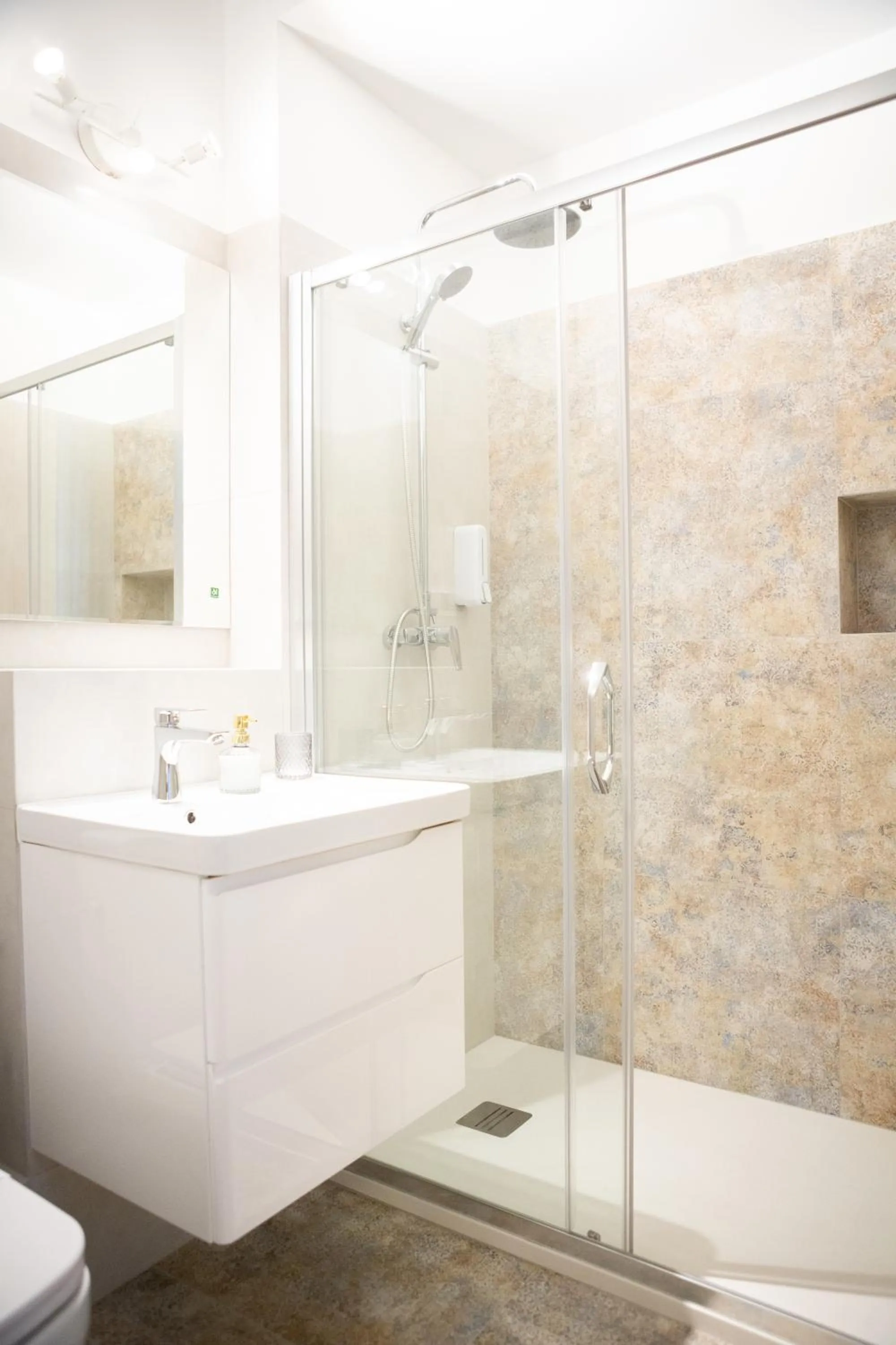 Bathroom in Apartments Roman