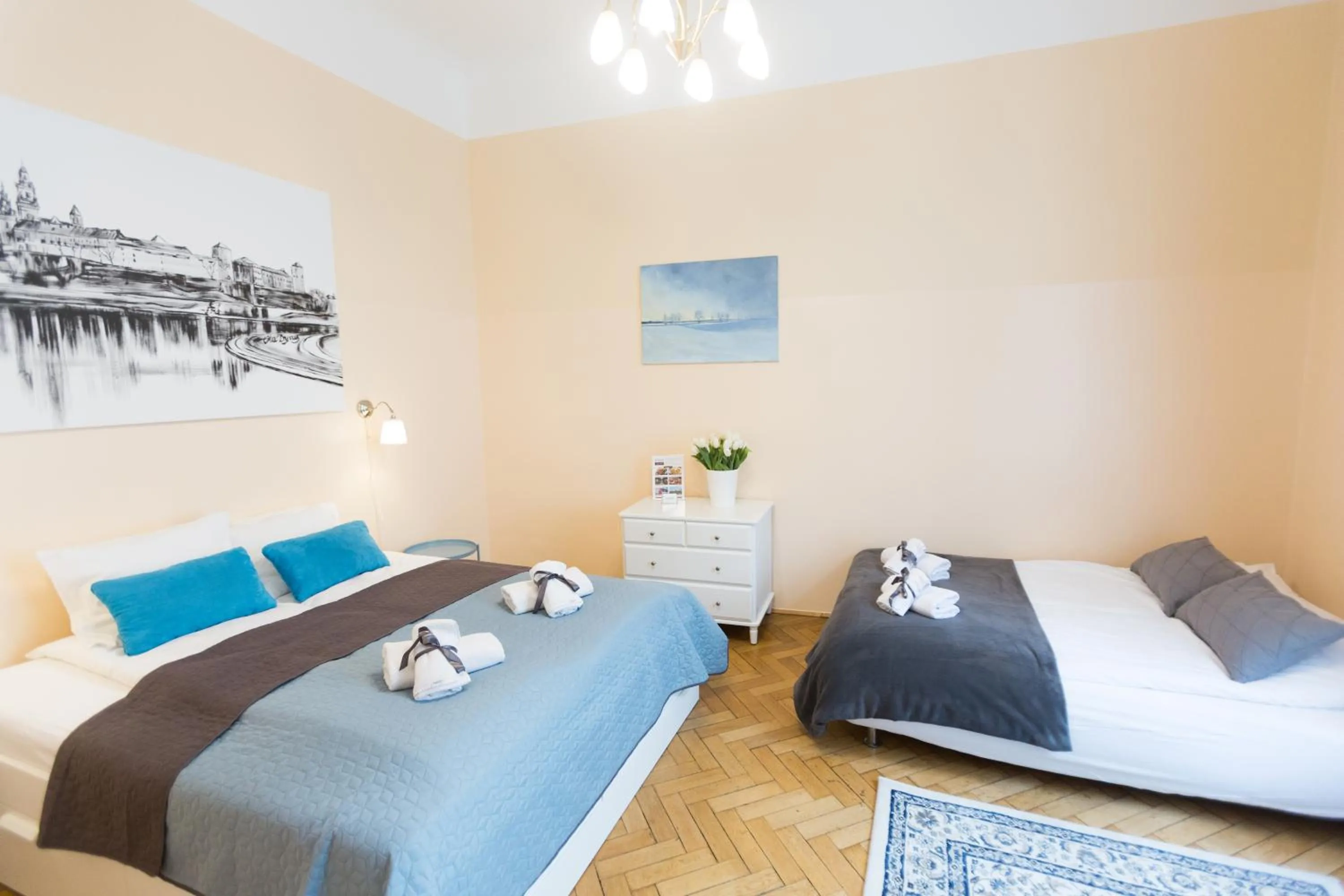 Photo of the whole room, Bed in Apartments Roman