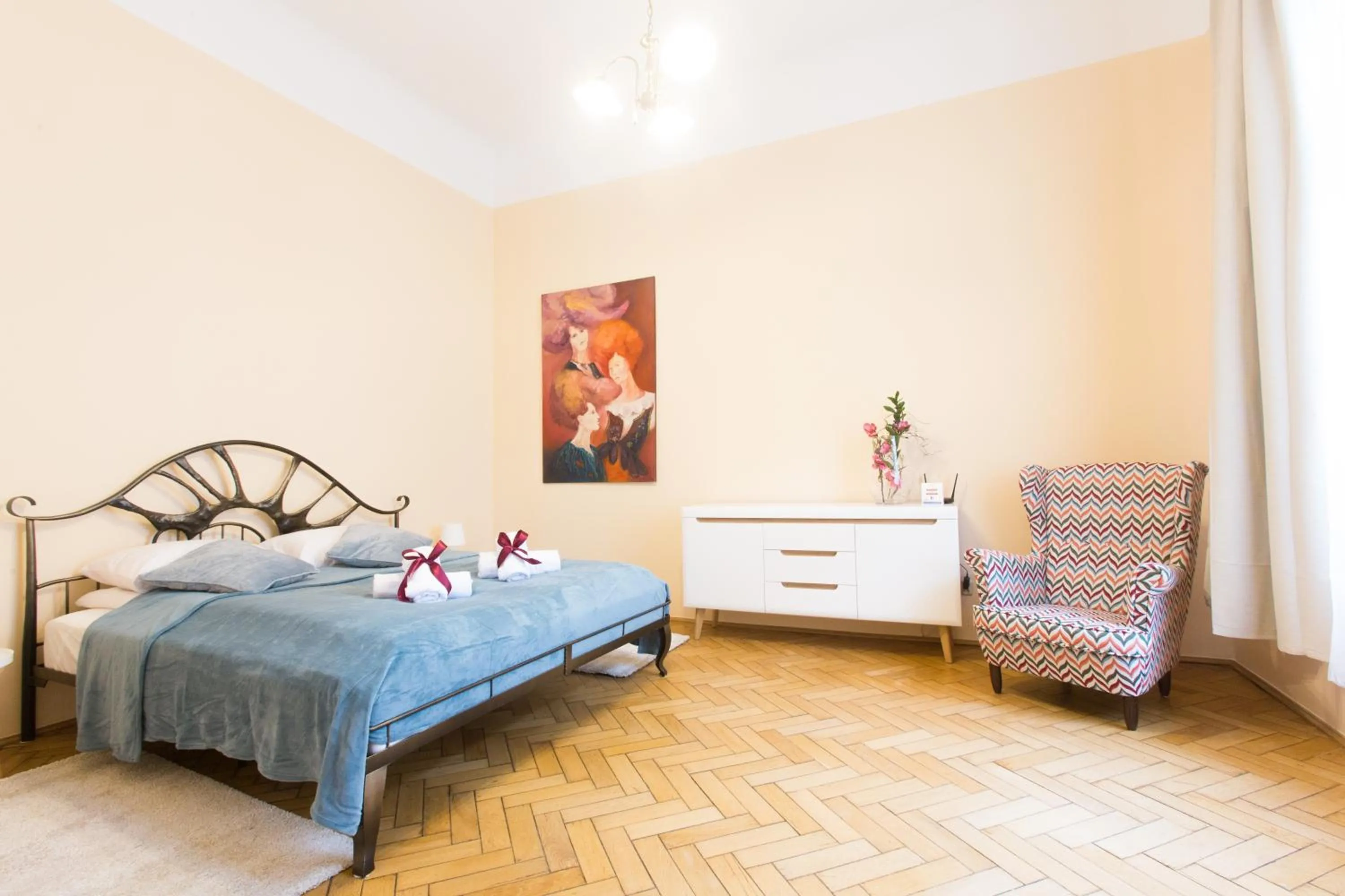 Photo of the whole room, Bed in Apartments Roman