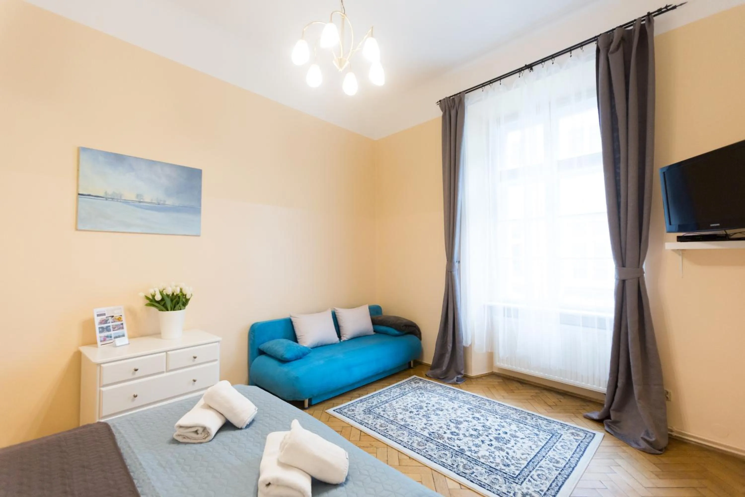 Photo of the whole room in Apartments Roman