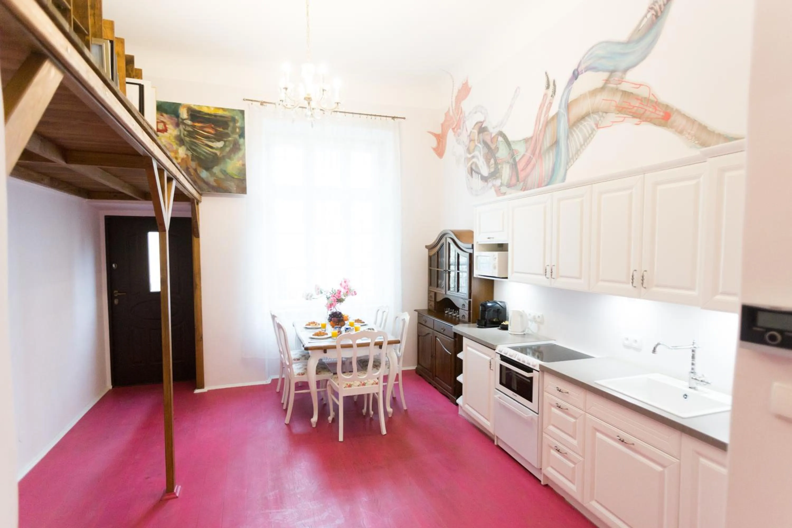 Kitchen or kitchenette in Apartments Roman