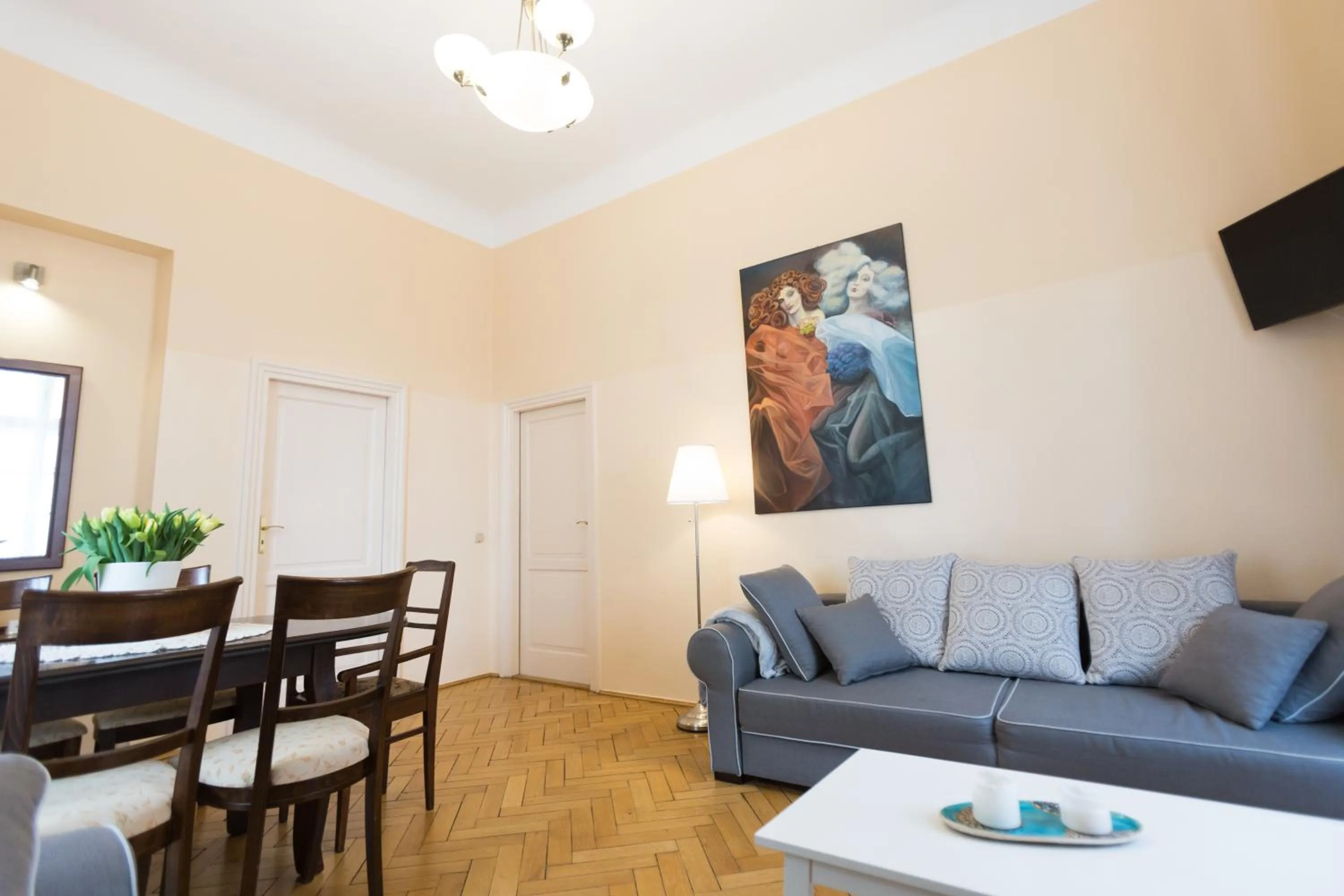 Seating area in Apartments Roman