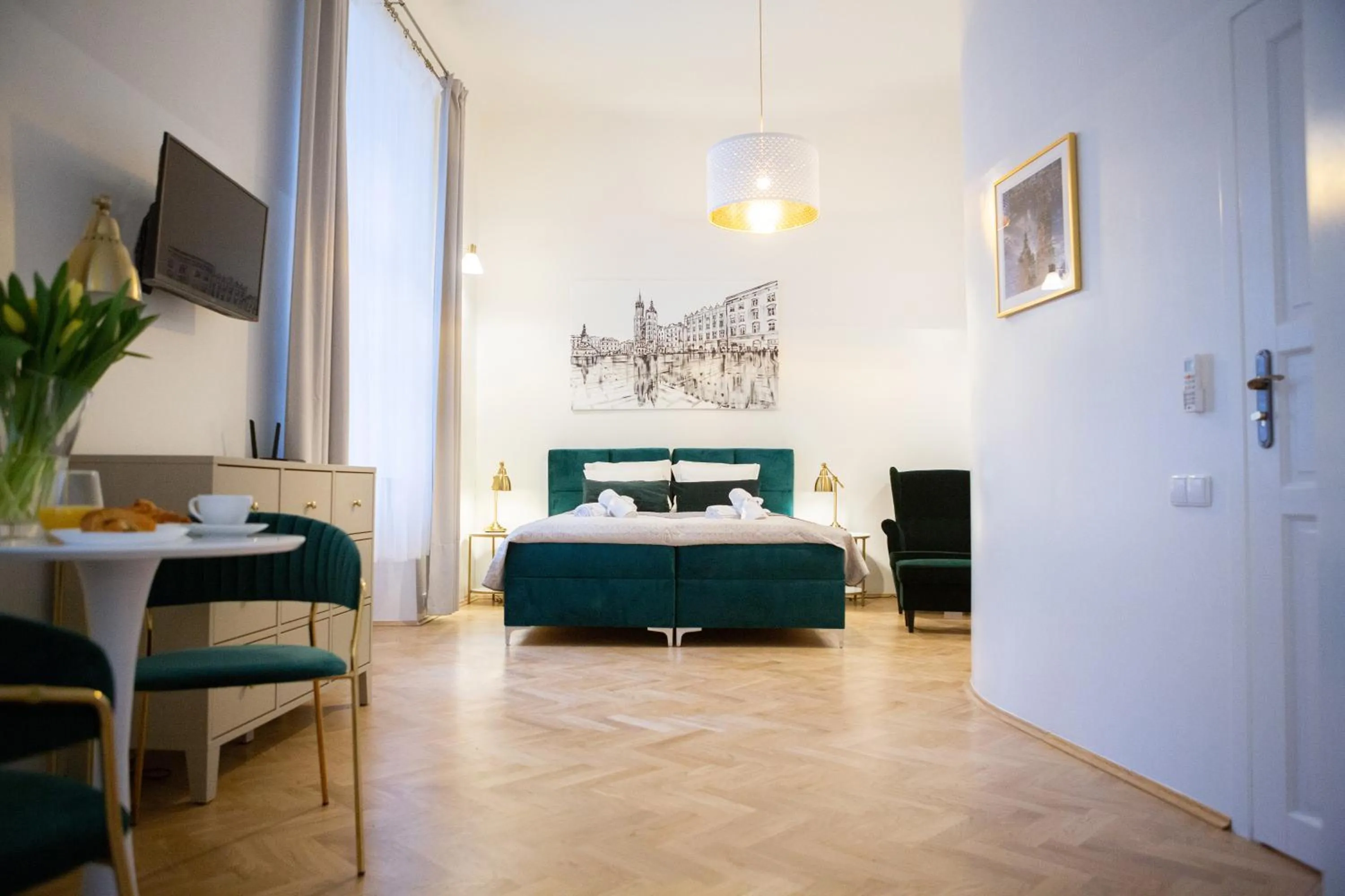 Photo of the whole room, Bed in Apartments Roman