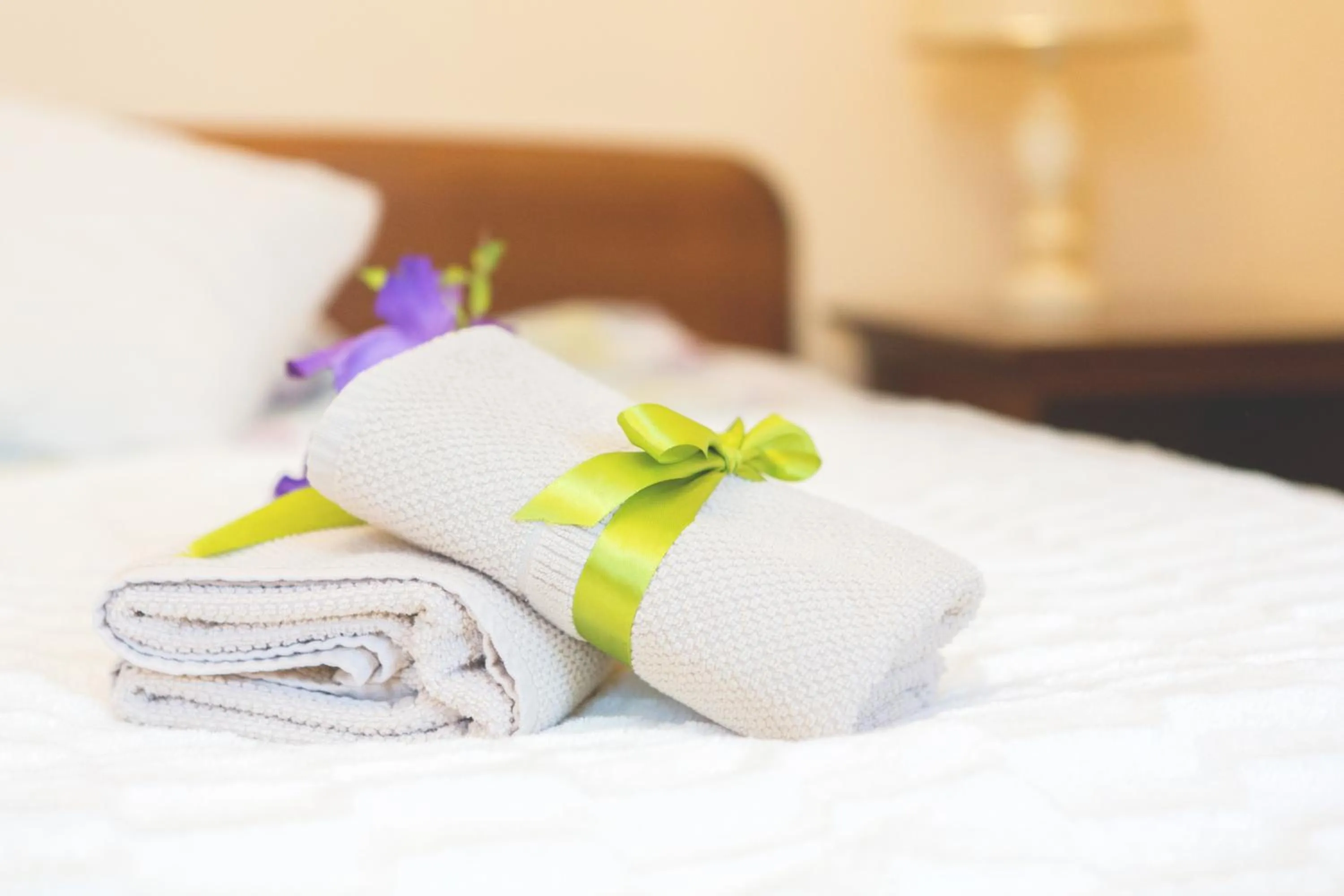Decorative detail, Bed in Apartments Roman