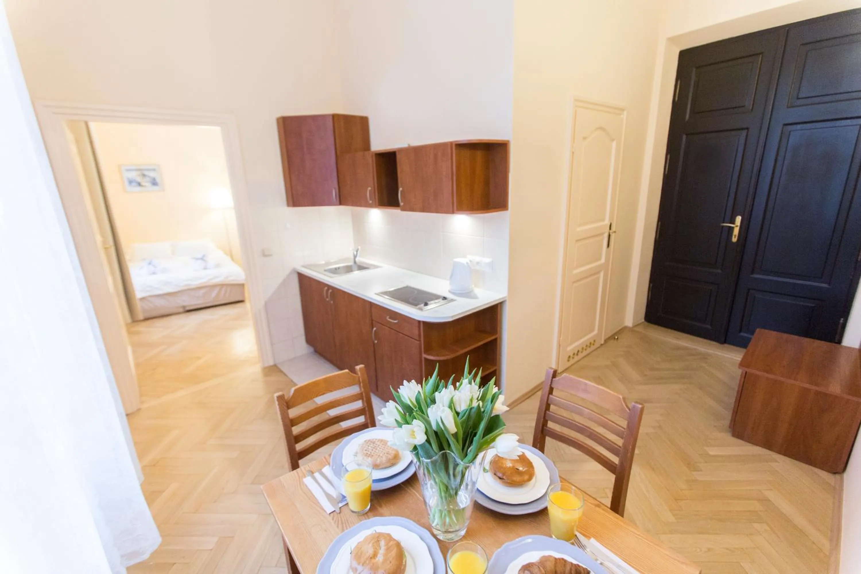 Kitchen or kitchenette in Apartments Roman