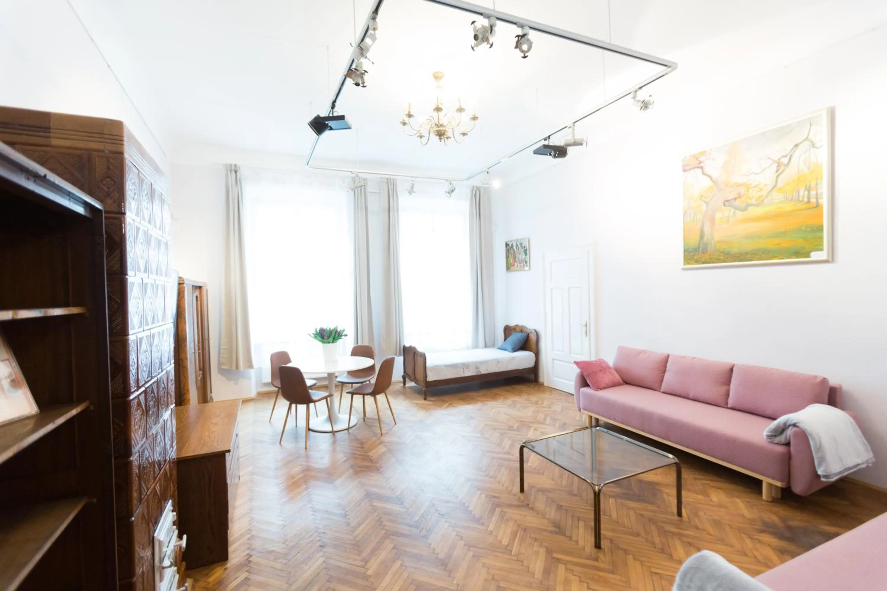 Seating area in Apartments Roman