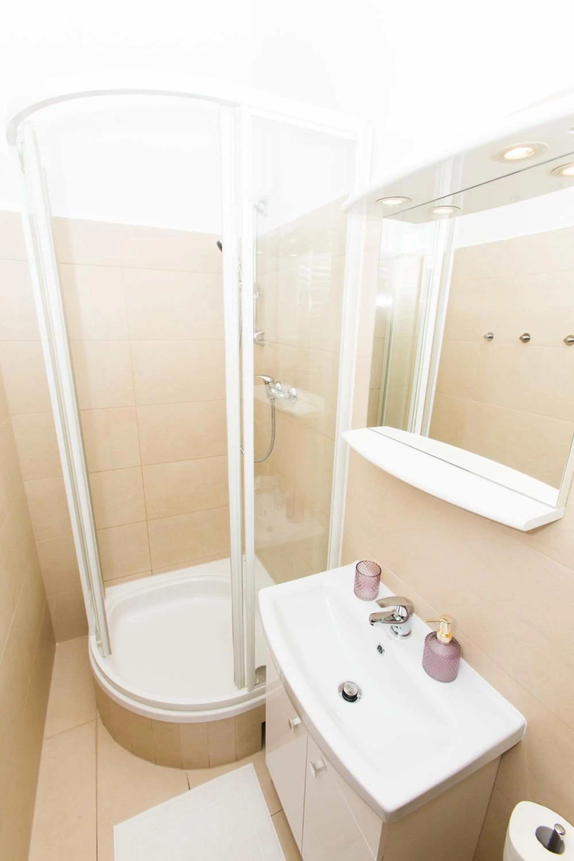 Bathroom in Apartments Roman