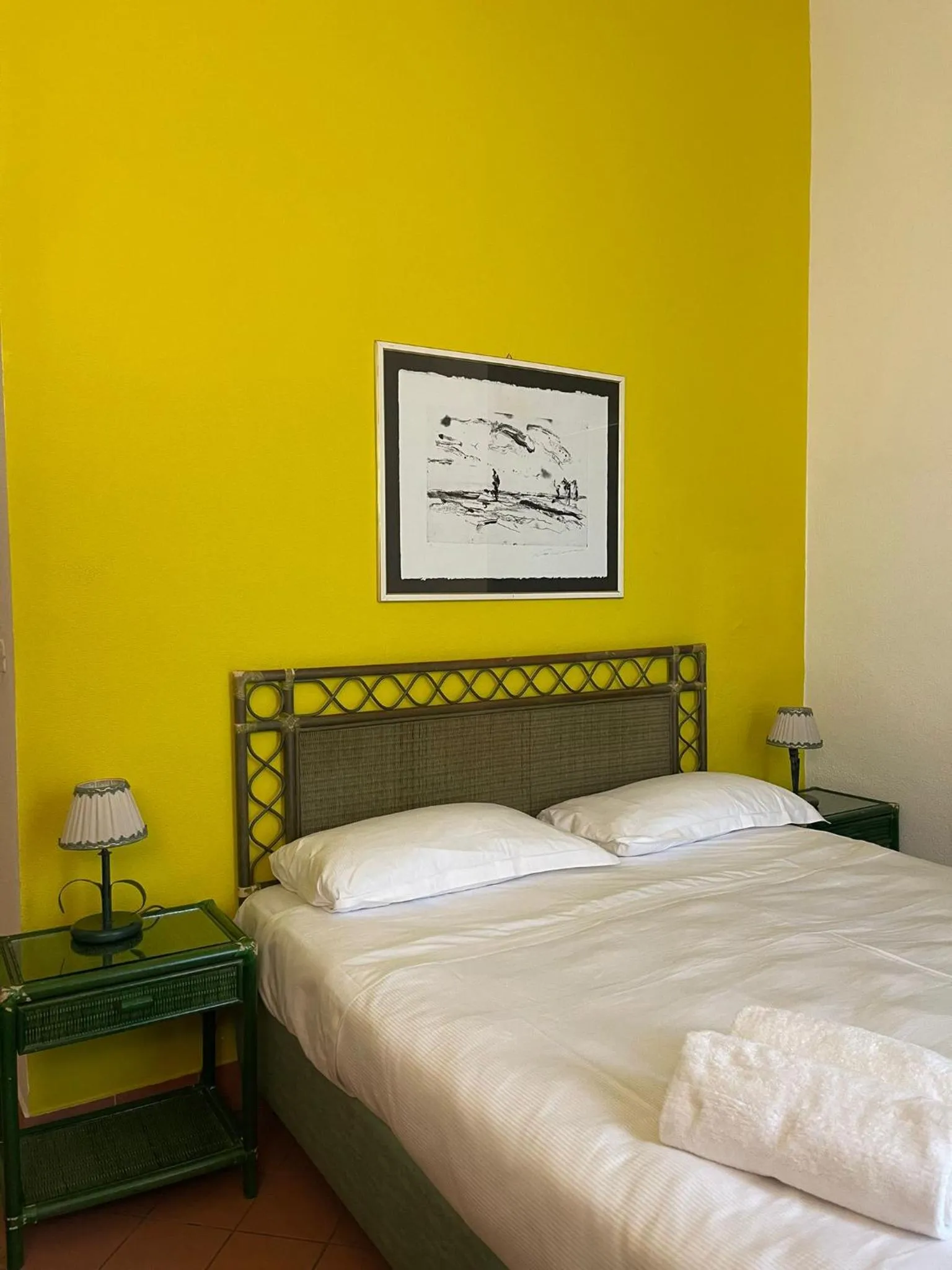 Bed in Hotel Baia Delle Sirene